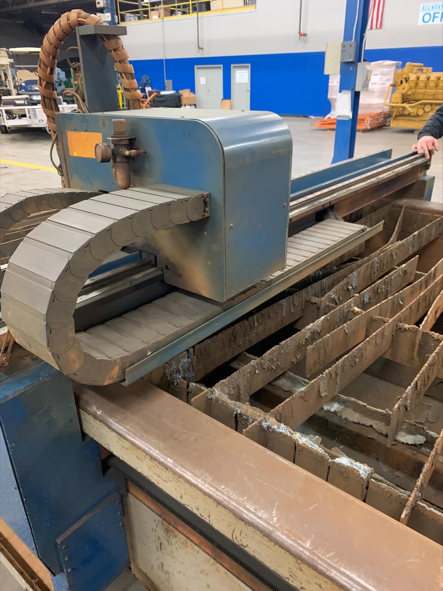 6' x 20' AKS Accu-Kut P0620 CNC Plasma Table, 2006 - Hypertherm HPR 130 - Image 6