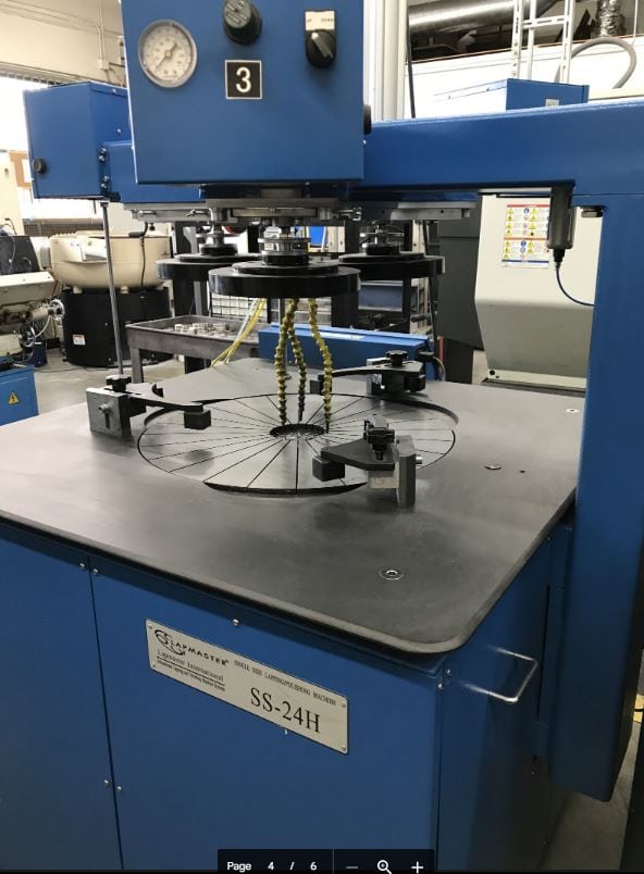 Lapmaster 24 Lapping Machine, 2019- W/ Pneumatic Lift - Image 4
