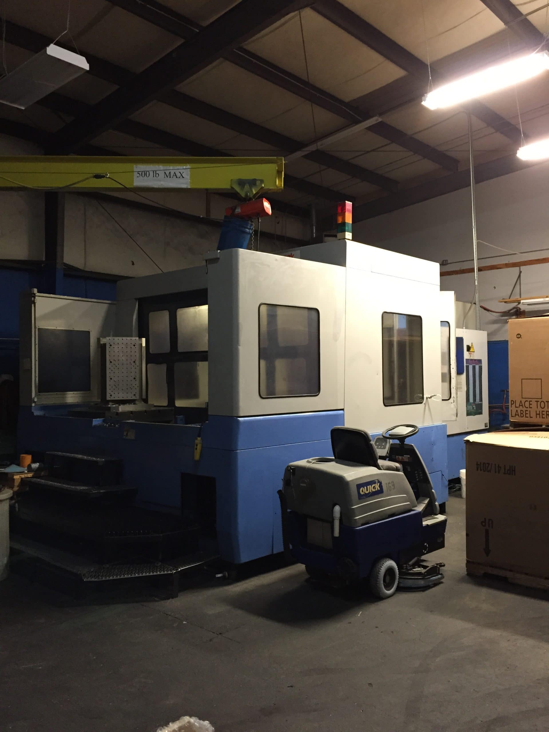 1000mm Mazak H1000 HMC, 1995- TSC, Full 4th, 80 ATC, Cat 50, 40 HP - Image 4