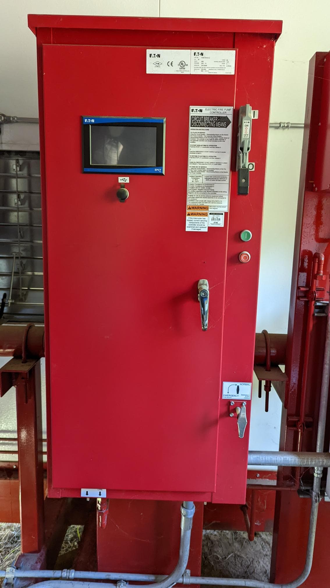 Tigerflow Vertical In-Line Fire Pump Series FPS-7000-PEC Fire Pump System, 2019 - **Never Used** - Image 4