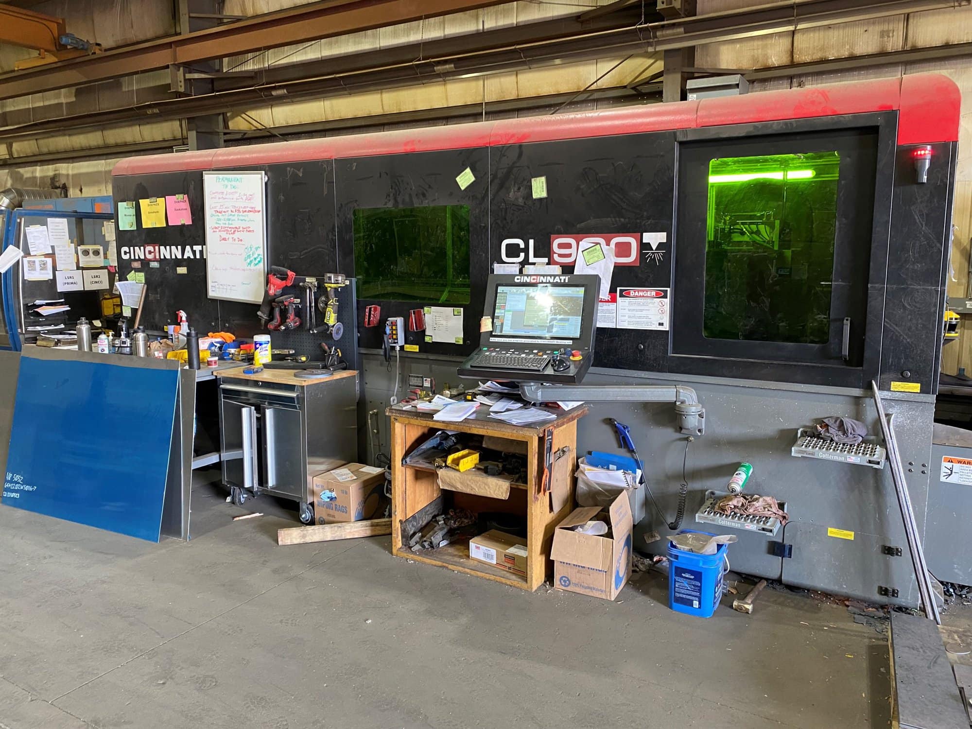 4000 watt Cincinnati CL 900 Fiber Laser, 2019 - Image 13