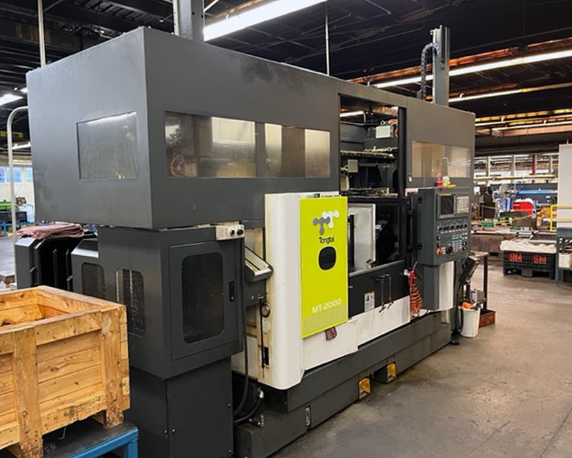 Tongtai MT-2000 Parallel Dual Spindle Lathe, 2017- Kitagawa Chucks, Dual Gantry Loaders, Dual Stockers - Image 9