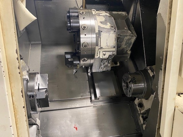 Okuma Captain L370 MW CNC Lathe, 2003 - 780-BBW, Live Tooling, Sub Spindle - Image 2