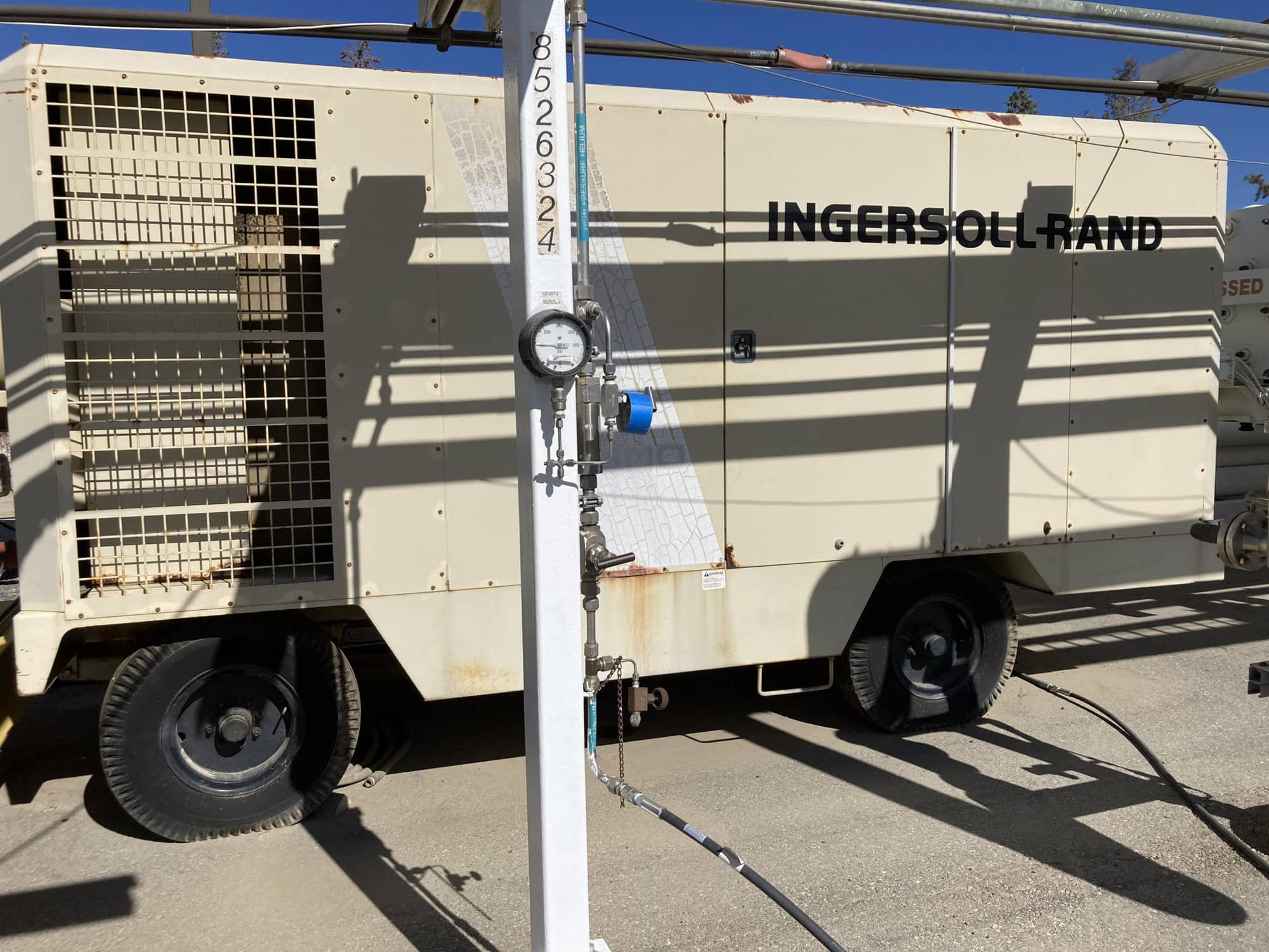 450 HP Ingersoll Rand P1600 Mobile Air Compressor, 1992 - Image 3