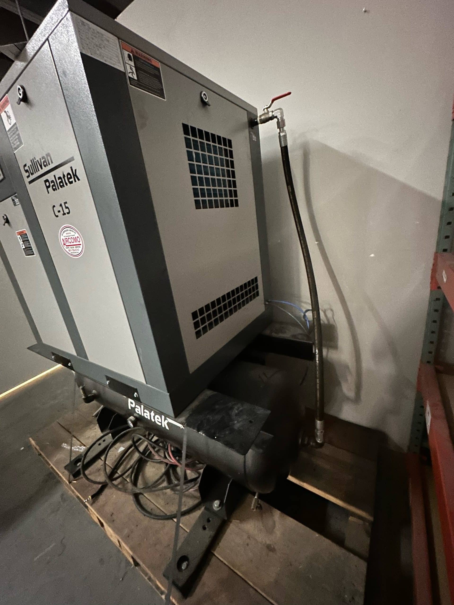 15 HP Sullivan Palatek C-15 Rotary Screw Air Compressor, 2017 - Image 2