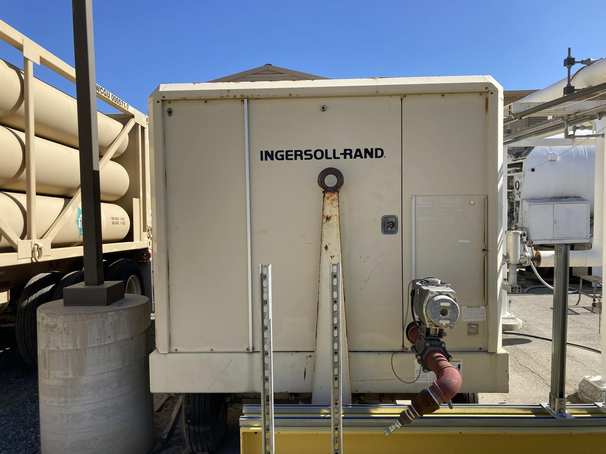 450 HP Ingersoll Rand P1600 Mobile Air Compressor, 1992 - Image 4