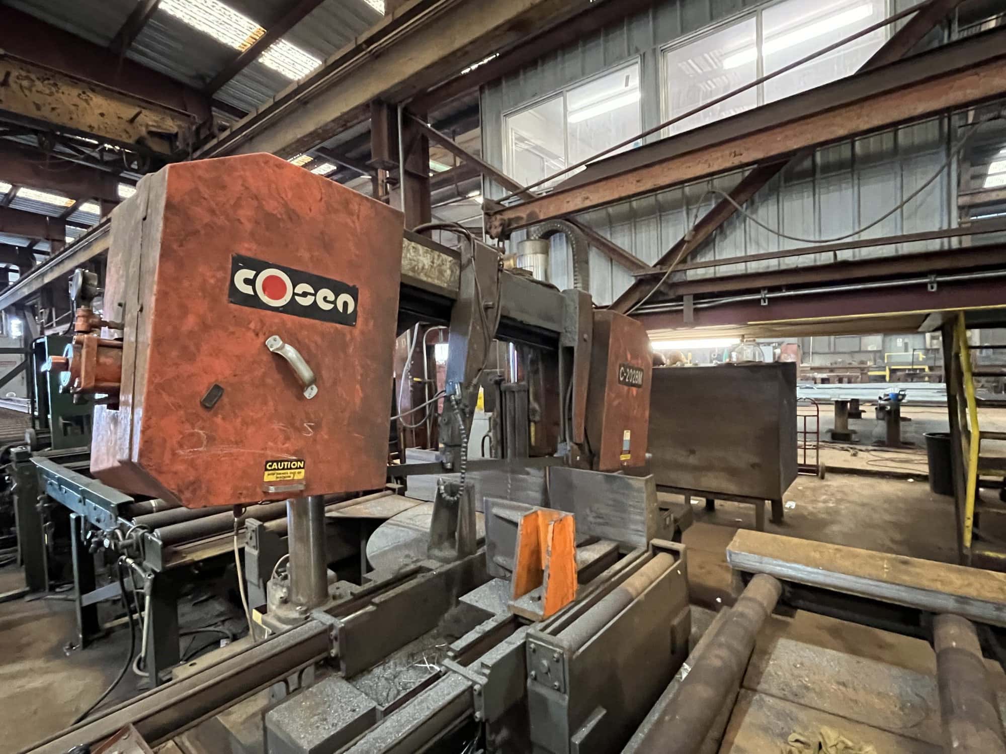 20" x 27.5" Cosen Horizontal Saw C-2028M, 2001 - Image 2