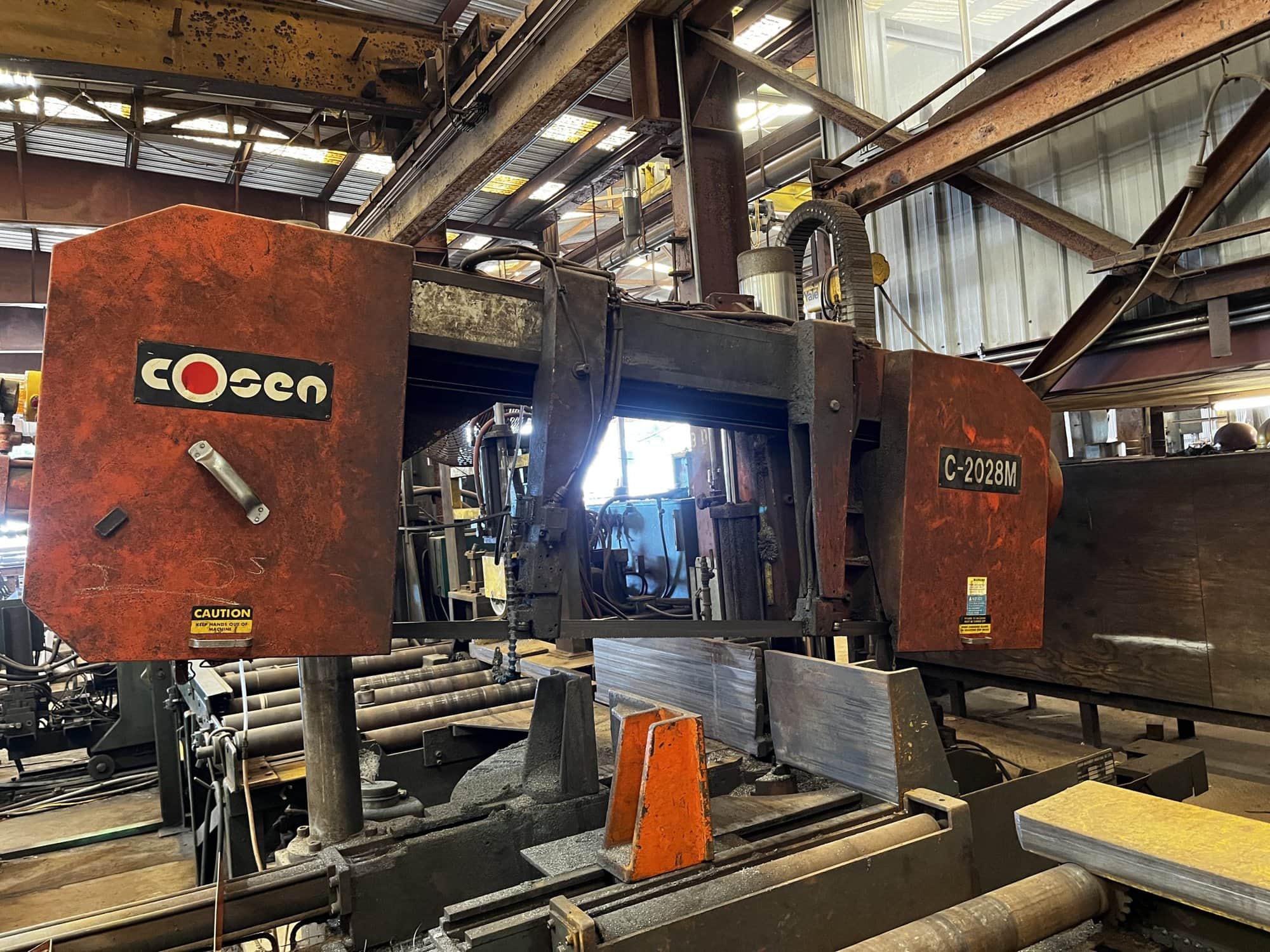 20" x 27.5" Cosen Horizontal Saw C-2028M, 2001