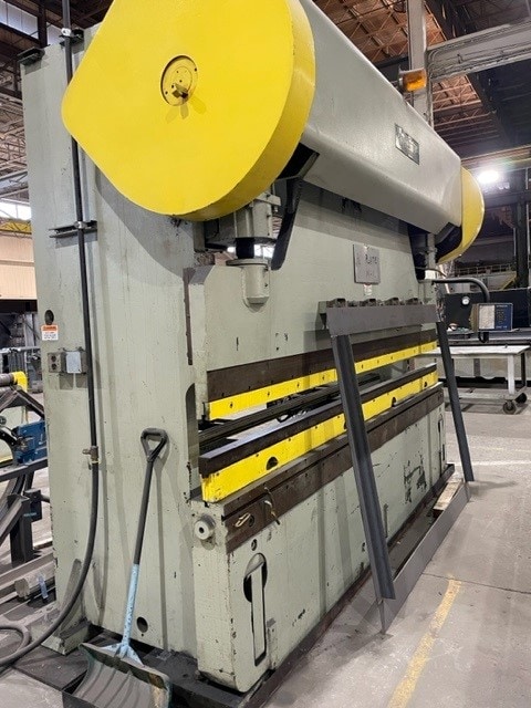 225 Ton x 12' Wisconsin Forcemaster 12FM225 Mechanical Press Brake - Automec Controller, Backgauge, Video Available