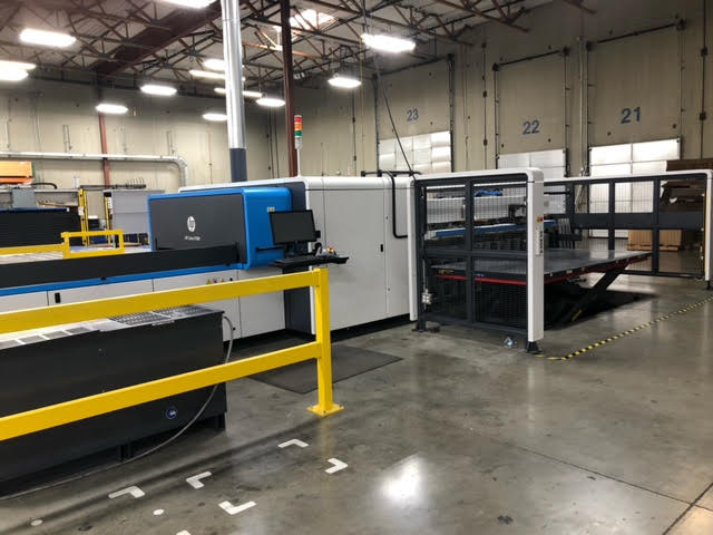 HP Scitex FB17000 Corrugated Press, 2016