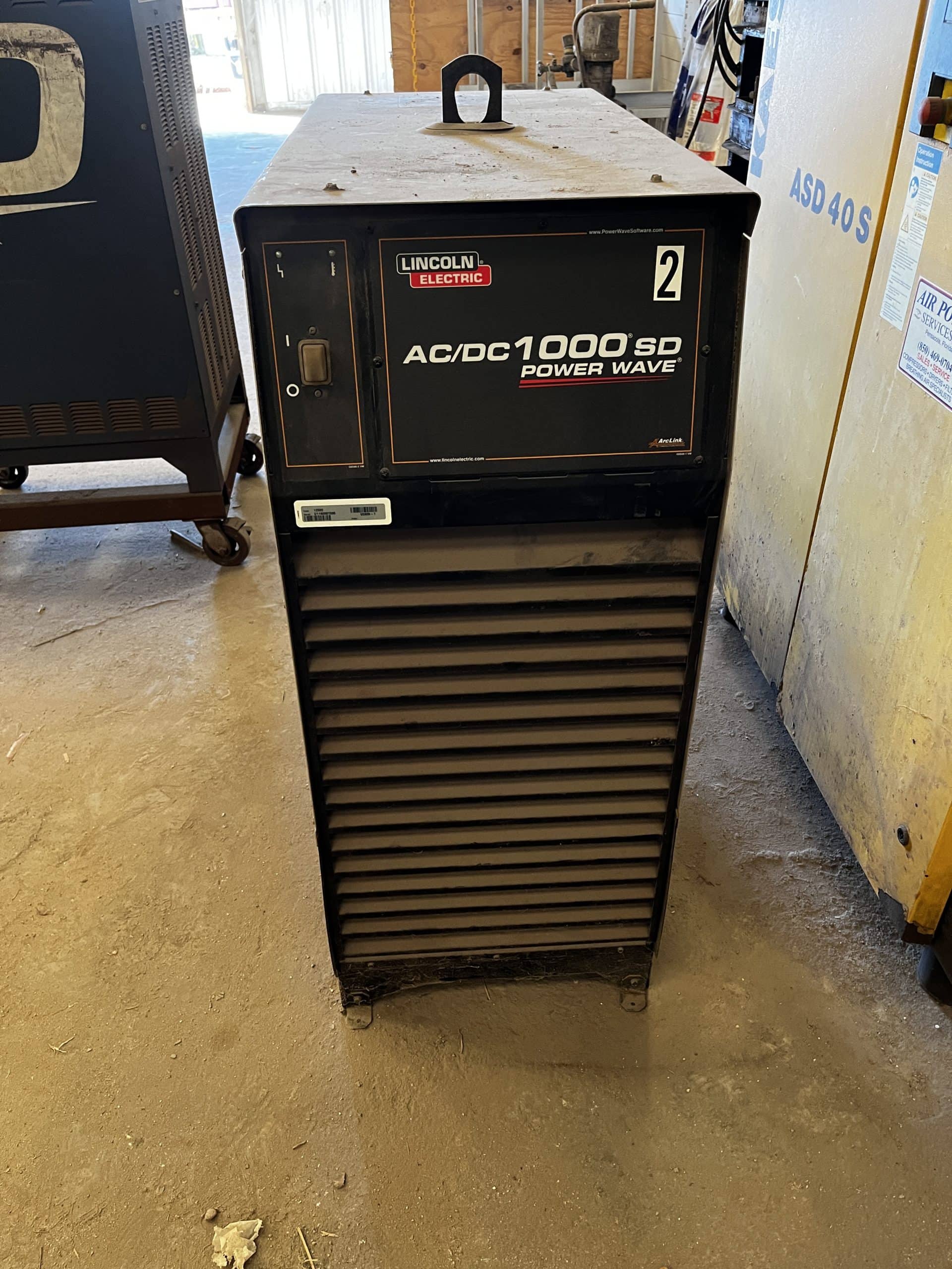Lincoln Electric Powerwave AC/DC 1000 SD Submerged Arc Welder 2016, Cruiser Tractor K3048 and Materials