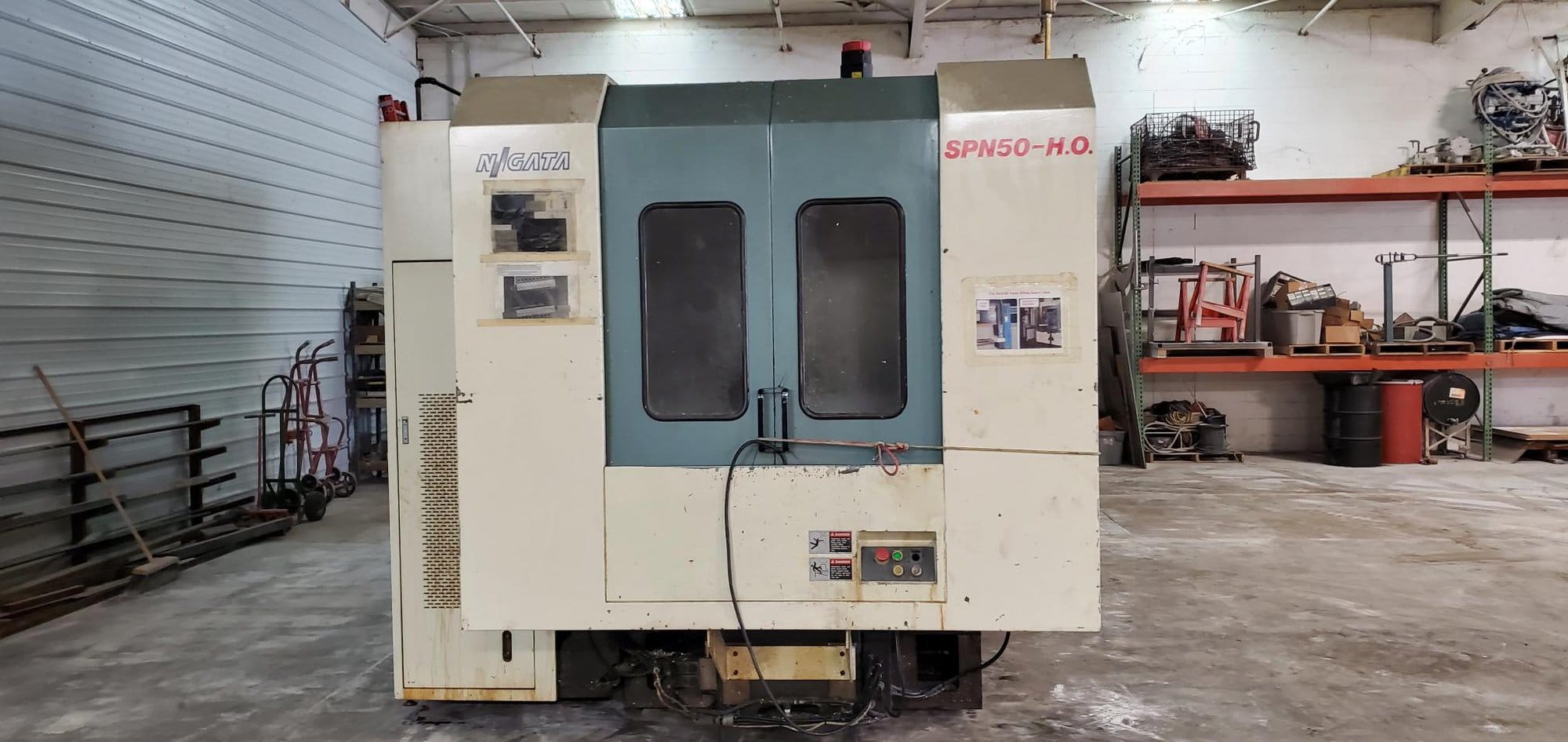 Niigata SPN50-HO 500mm HMC, 2001 - Full 4th Axis, TSC, 15K Spindle, Fanuc