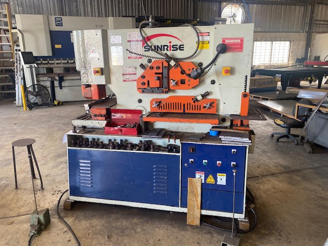 110 Ton Sunrise IW-110S SD Ironworker, 2016 - Available Immediately
