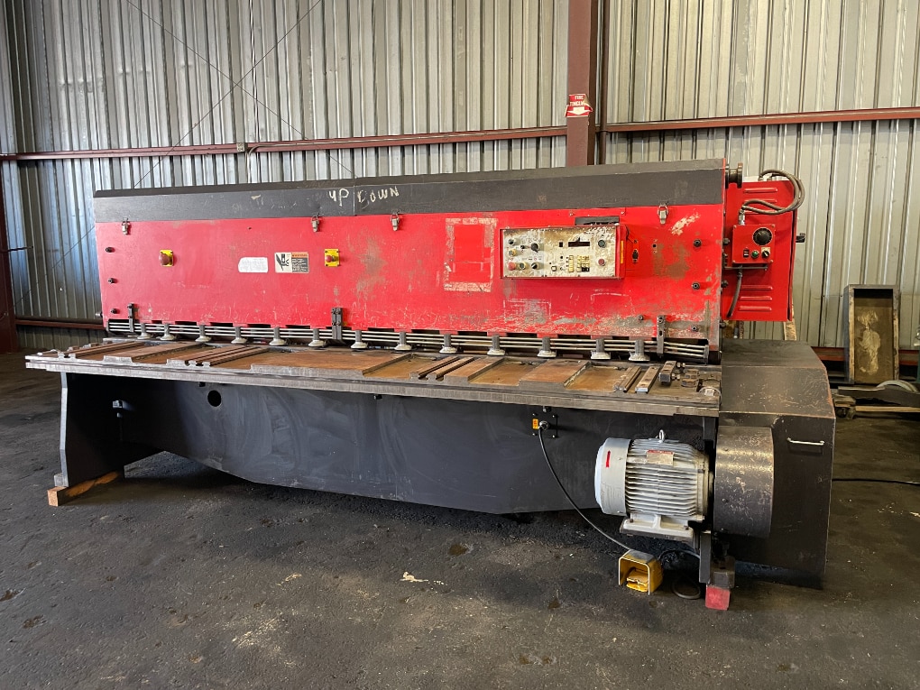 1/4" x 10' Amada M-3060 Mechanical Shear, 1992 - Available Immediately, Power Back Gauge, Squaring Arm - Image 4