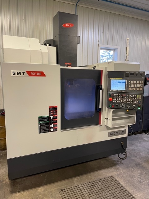 SMEC PCV400 VMC, 2017- Fanuc Control, 12RPM, CTS