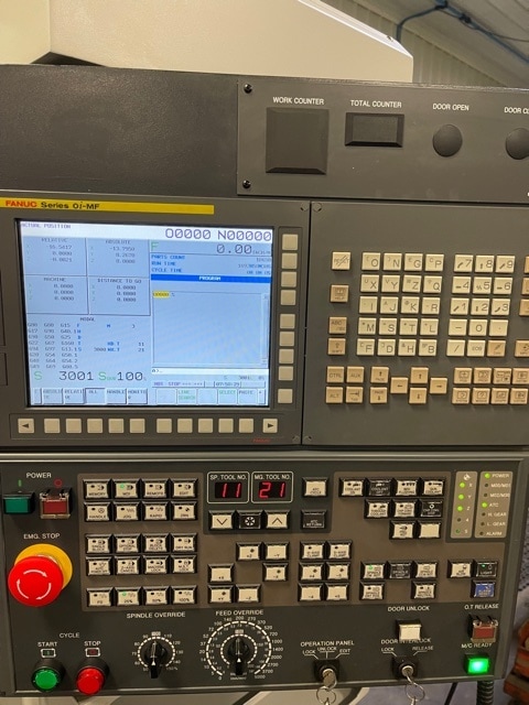 SMEC PCV400 VMC, 2017- Fanuc Control, 12RPM, CTS - Image 2