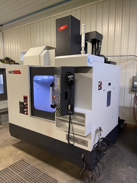 SMEC PCV400 VMC, 2017- Fanuc Control, 12RPM, CTS - Image 3