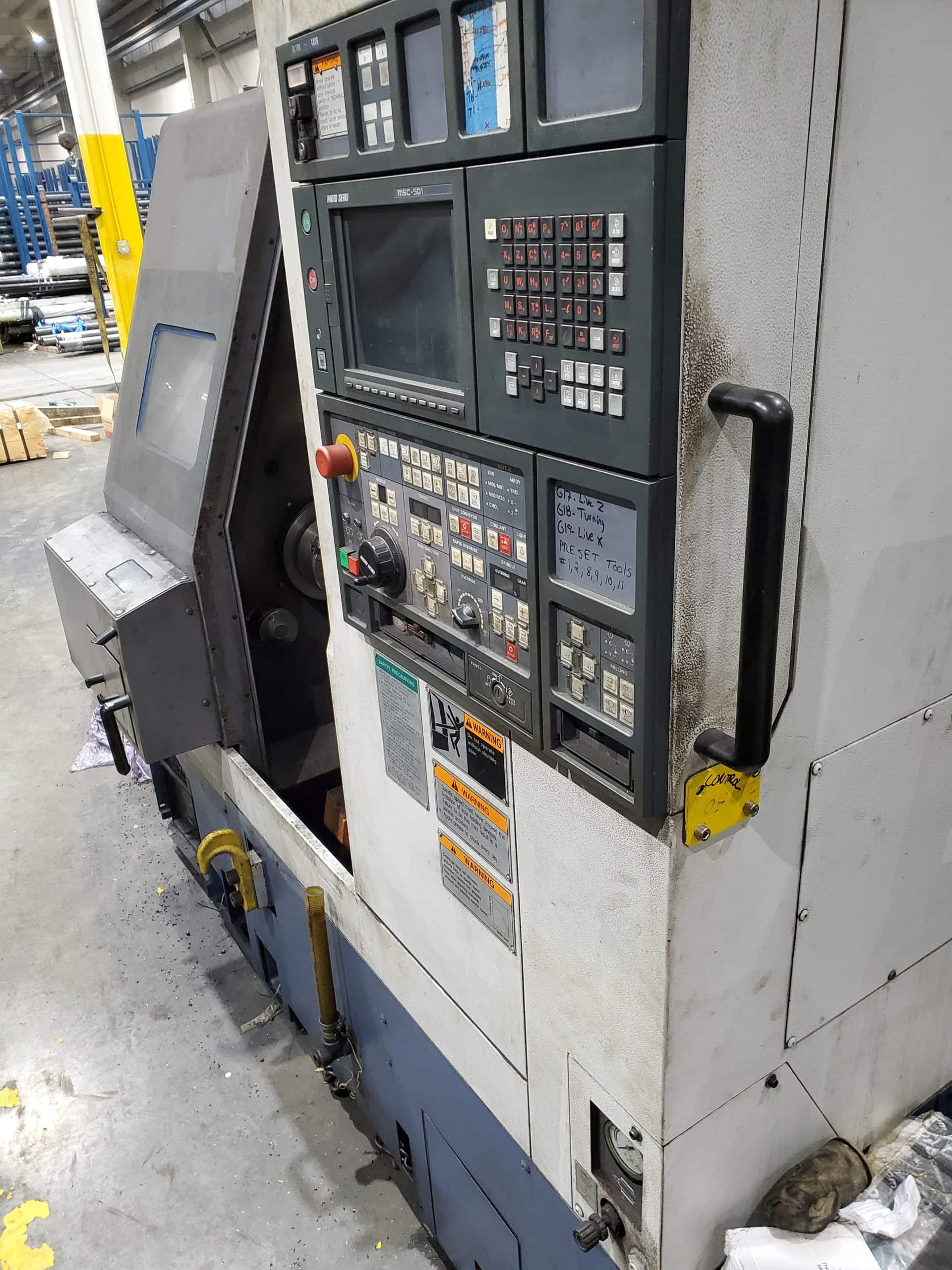 Mori Seiki SL-150Y CNC Lathe, 1999- Live Tooling, Y Axis - Image 2
