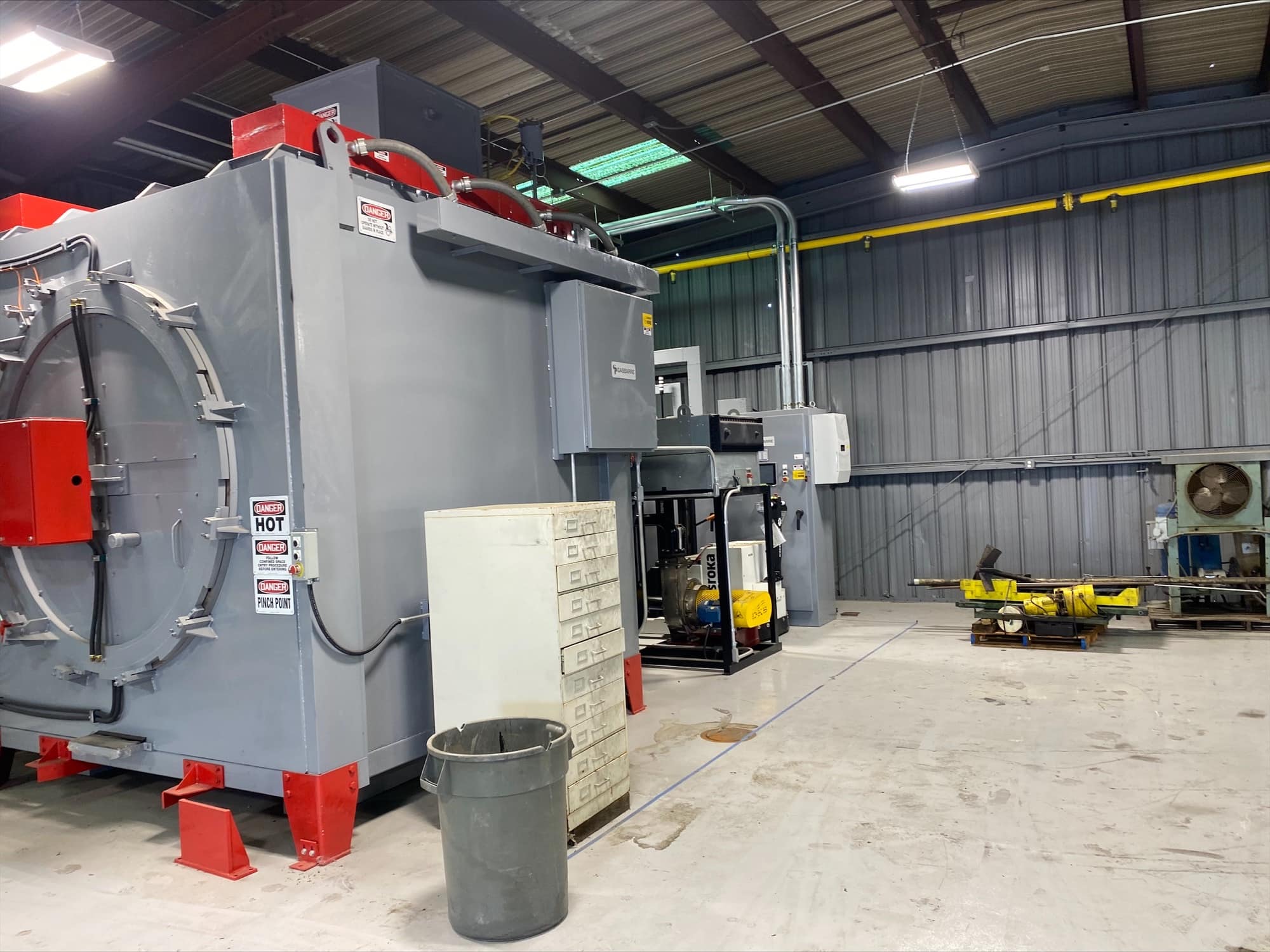Gasbarre IFS48-72-40E Electric Nitriding Furnace, 2021 - Upgraded RA330 Retort, Loader, Only Fired Twice! - Image 2