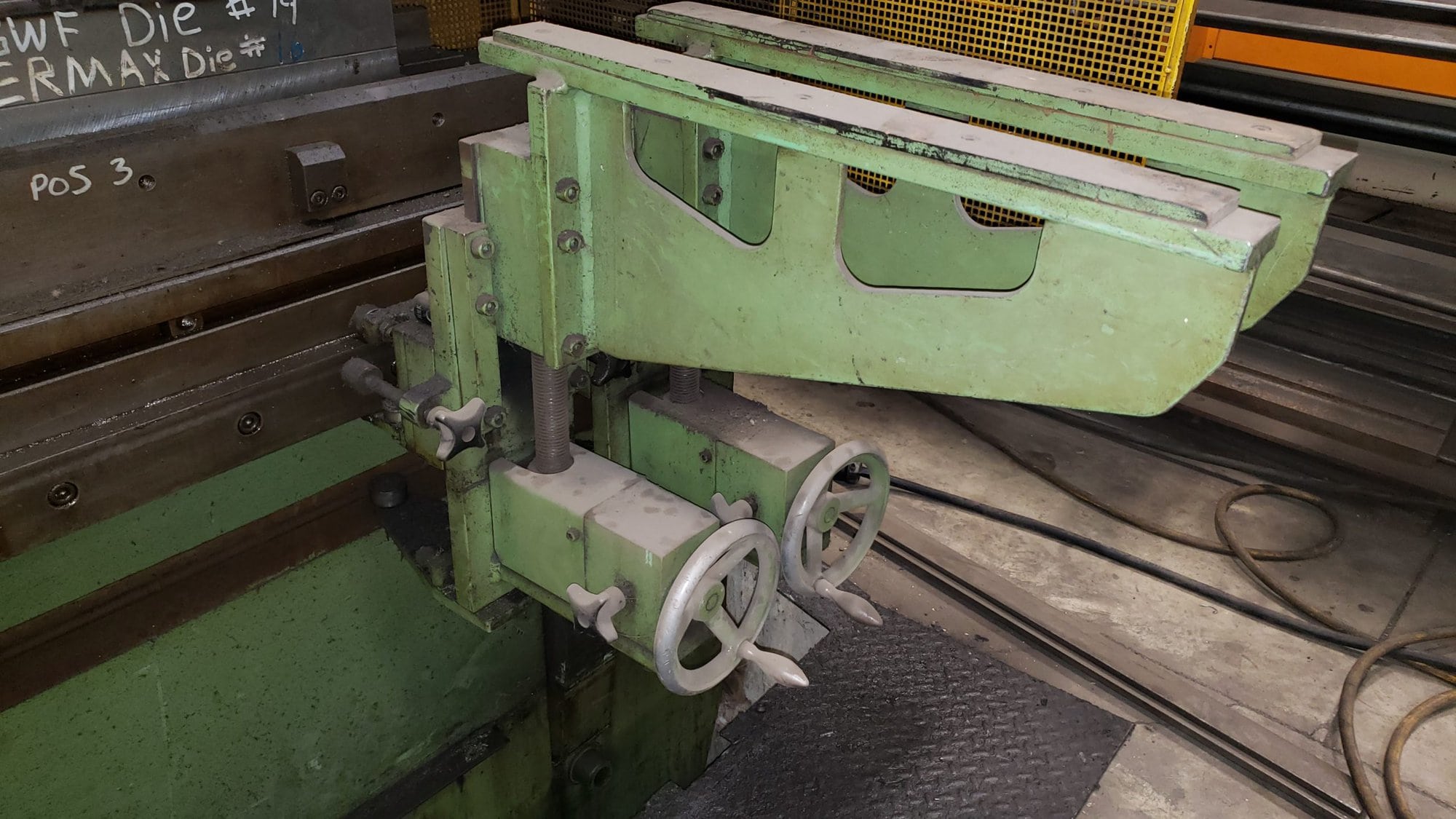350 Ton x 13' GWP Press Brake, 1989 - Kentucky Rebuild Corp. Control - Tooling Included - Image 8