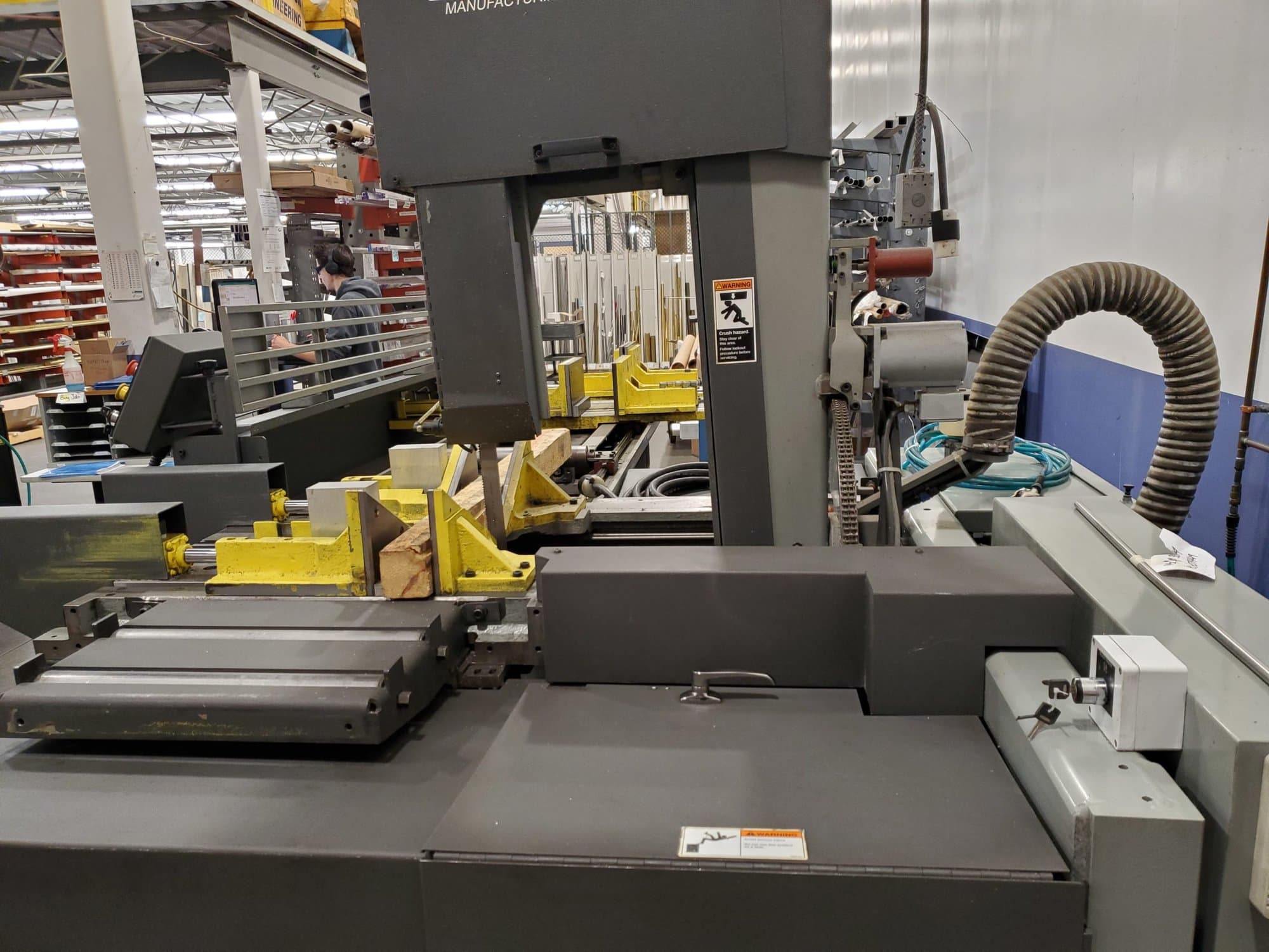 15" x 20" Marvel 380A-PC60 Automatic Indexing Vertical Tilt-Frame Saw, 2011- Very Little Use - Image 3