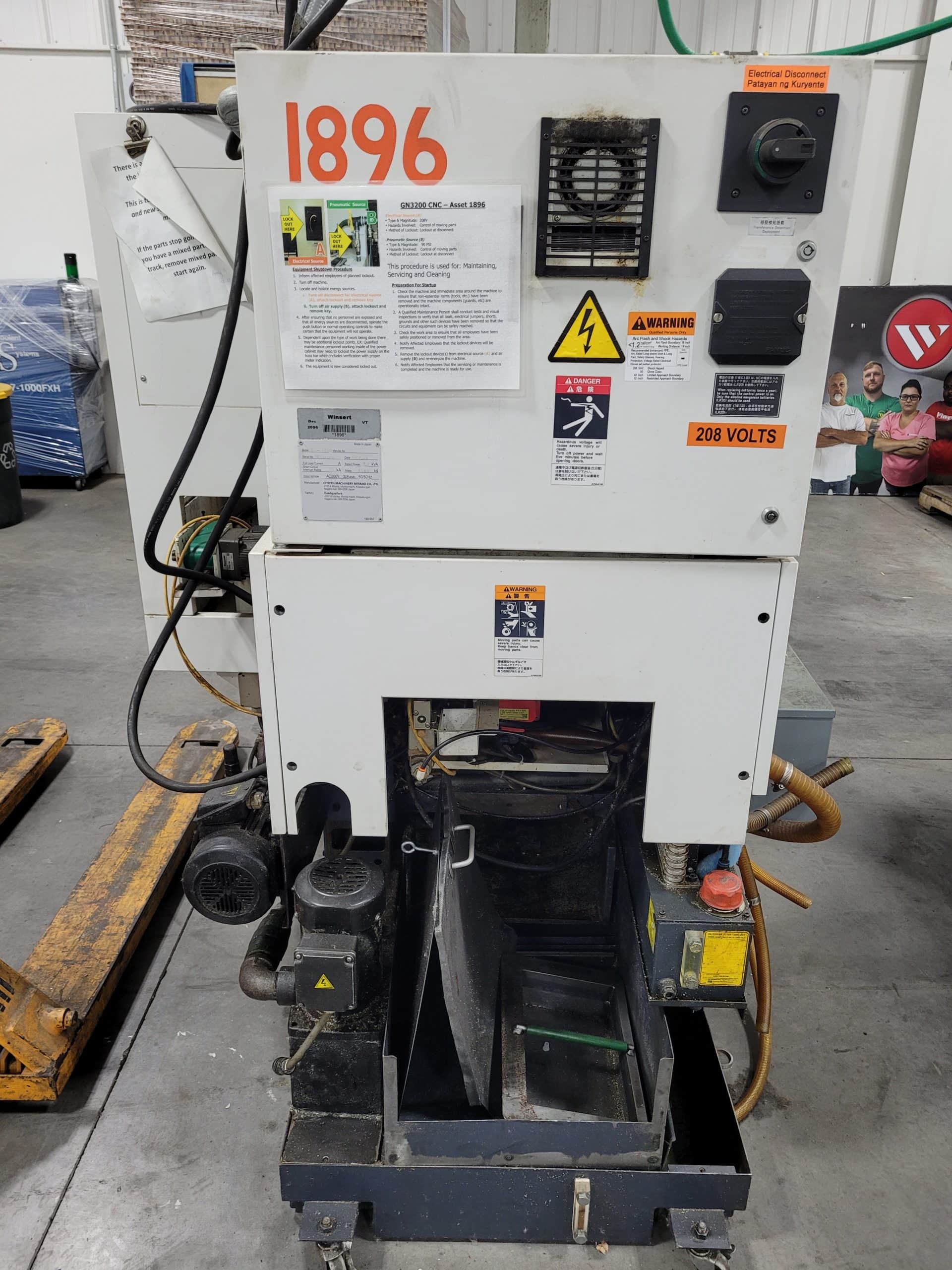 Miyano GN-3200 CNC Lathe, 2011 - Gang Type, Fanuc Control - Image 5