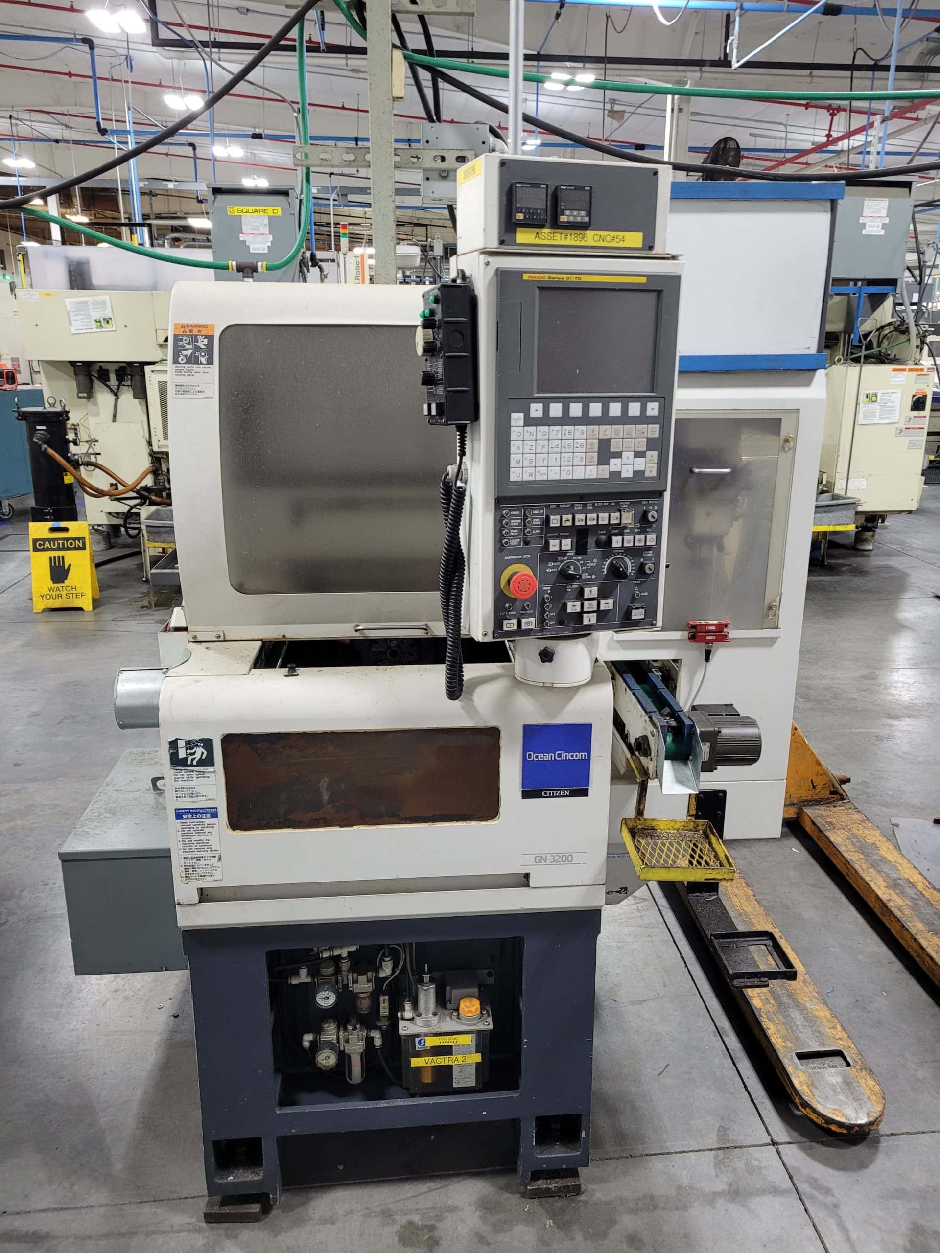 Miyano GN-3200 CNC Lathe, 2011 - Gang Type, Fanuc Control