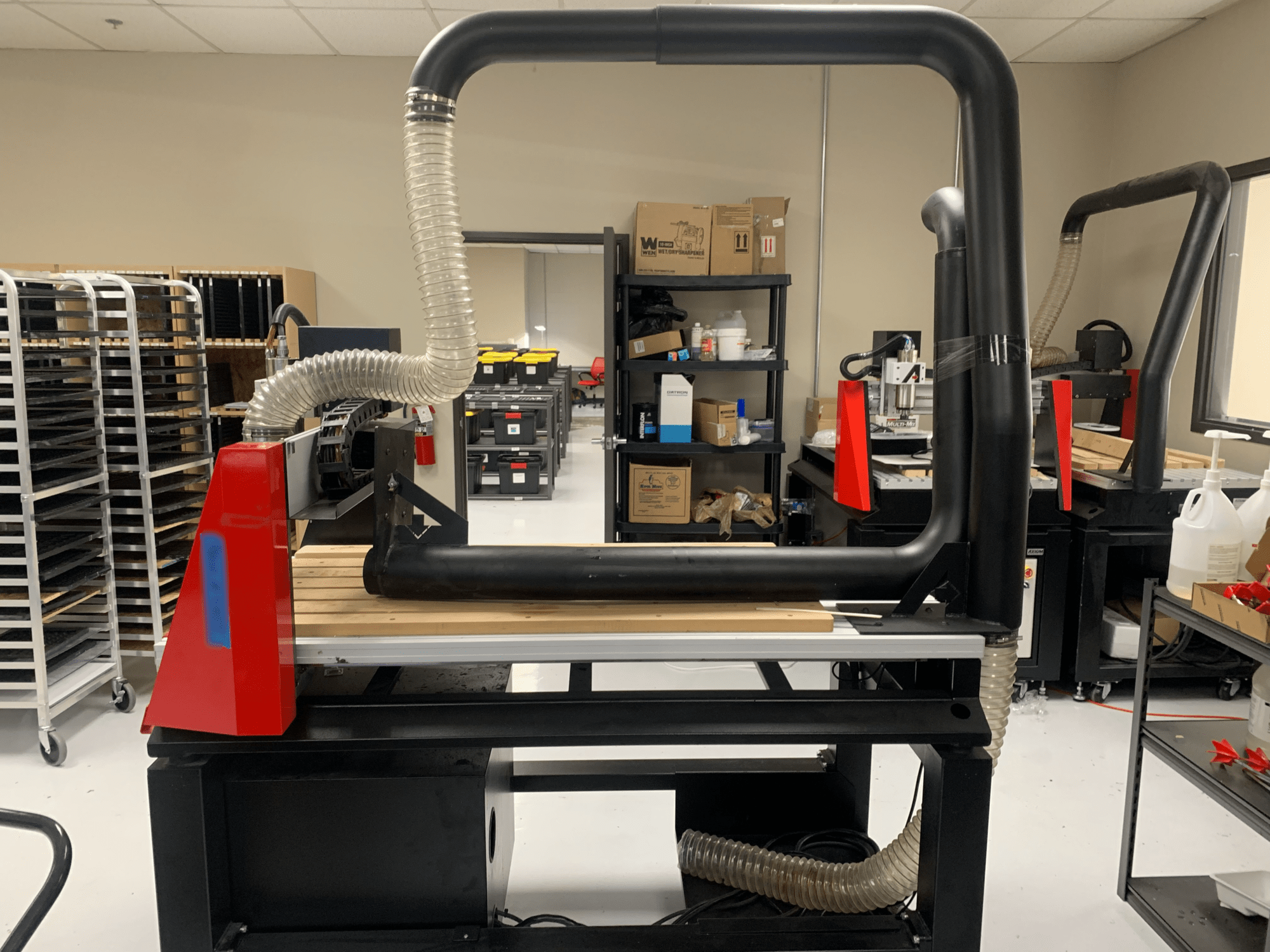 Axiom Auto Route 8 Elite CNC Router 24" x 48", 2019 - Dust Collector, Great Condition, Video Available, Unit 1 - Image 4