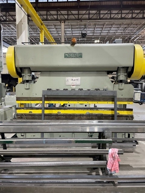 225 Ton x 12' Wisconsin Forcemaster 12FM225 Mechanical Press Brake - Automec Controller, Backgauge, Video Available - Image 4