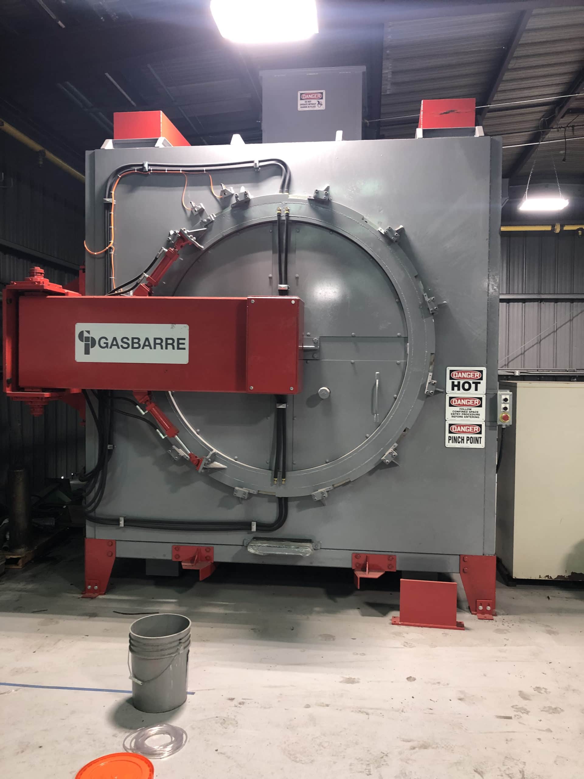 Gasbarre IFS48-72-40E Electric Nitriding Furnace, 2021 - Upgraded RA330 Retort, Loader, Only Fired Twice! - Image 3