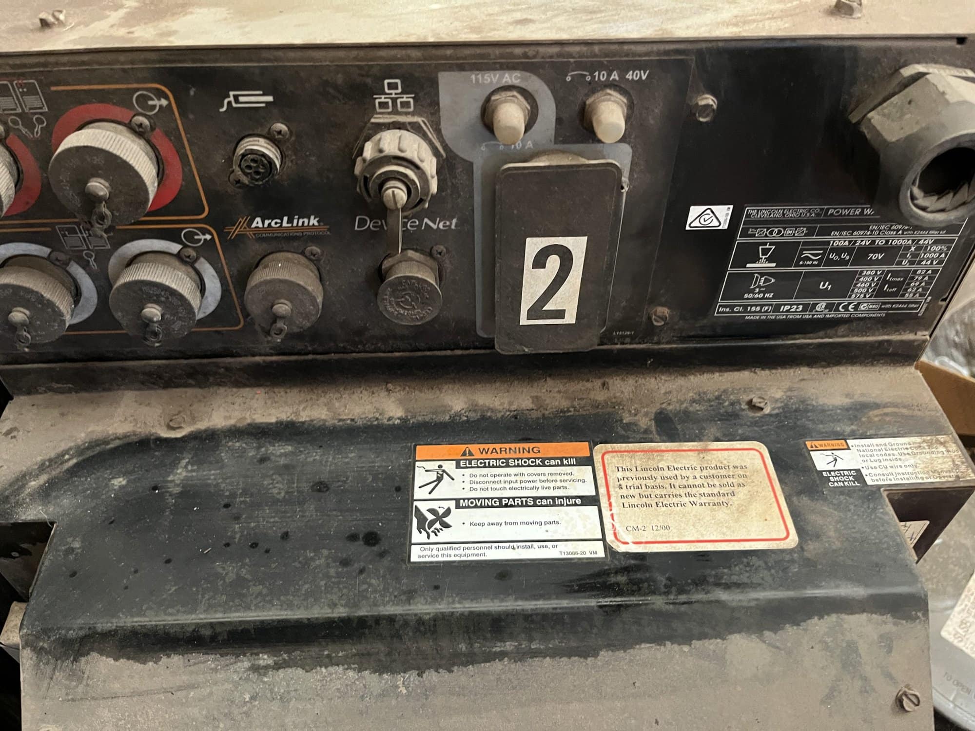 Lincoln Electric Powerwave AC/DC 1000 SD Submerged Arc Welder 2016, Cruiser Tractor K3048 and Materials - Image 4