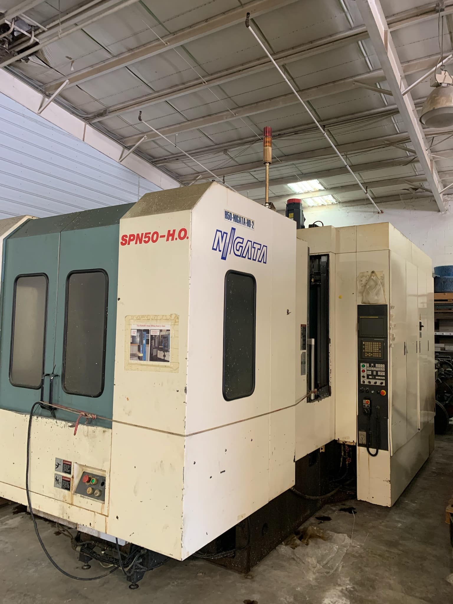 Niigata SPN50-HO 500mm HMC, 2001 - Full 4th Axis, TSC, 15K Spindle, Fanuc - Image 3