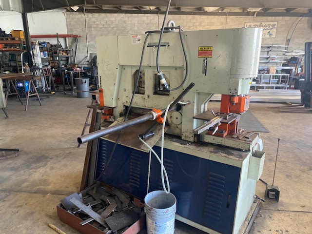 110 Ton Sunrise IW-110S SD Ironworker, 2016 - Available Immediately - Image 3