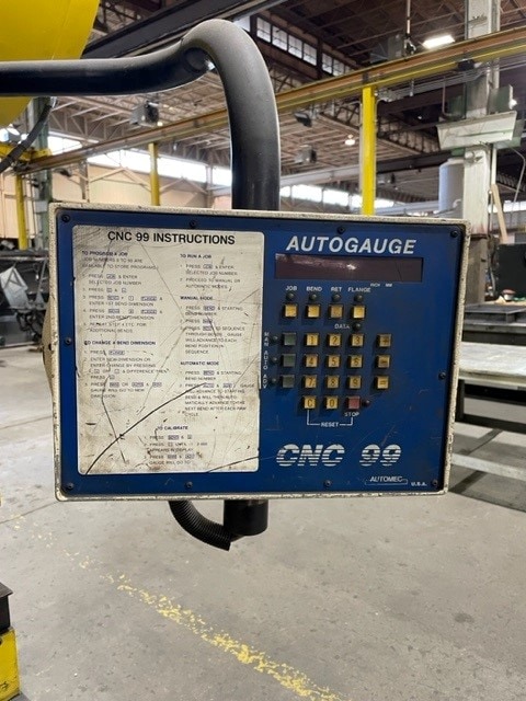 225 Ton x 12' Wisconsin Forcemaster 12FM225 Mechanical Press Brake - Automec Controller, Backgauge, Video Available - Image 5