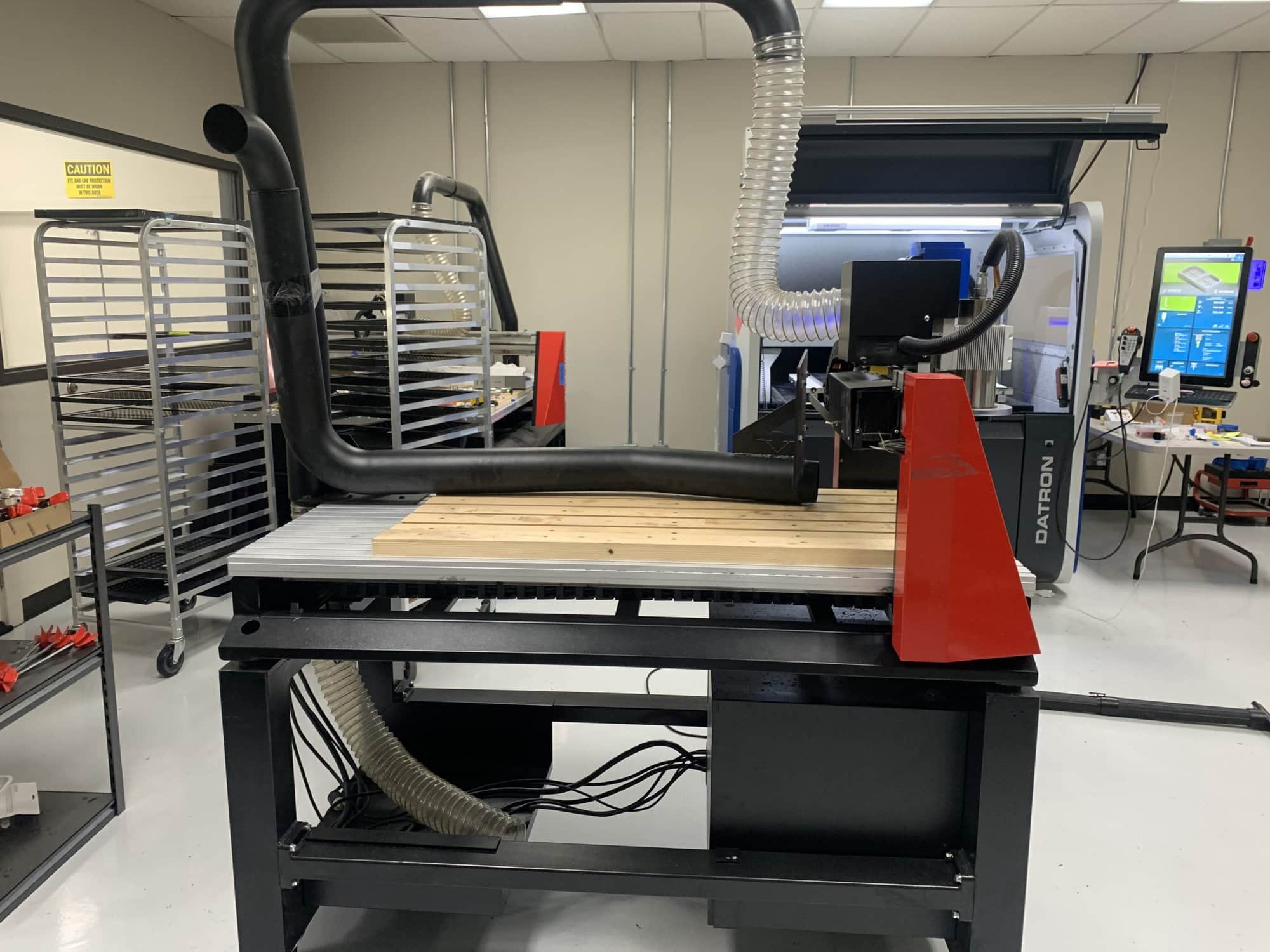 Axiom Auto Route 8 Elite CNC Router 24" x 48", 2019 - Dust Collector, Great Condition, Video Available, Unit 1 - Image 3