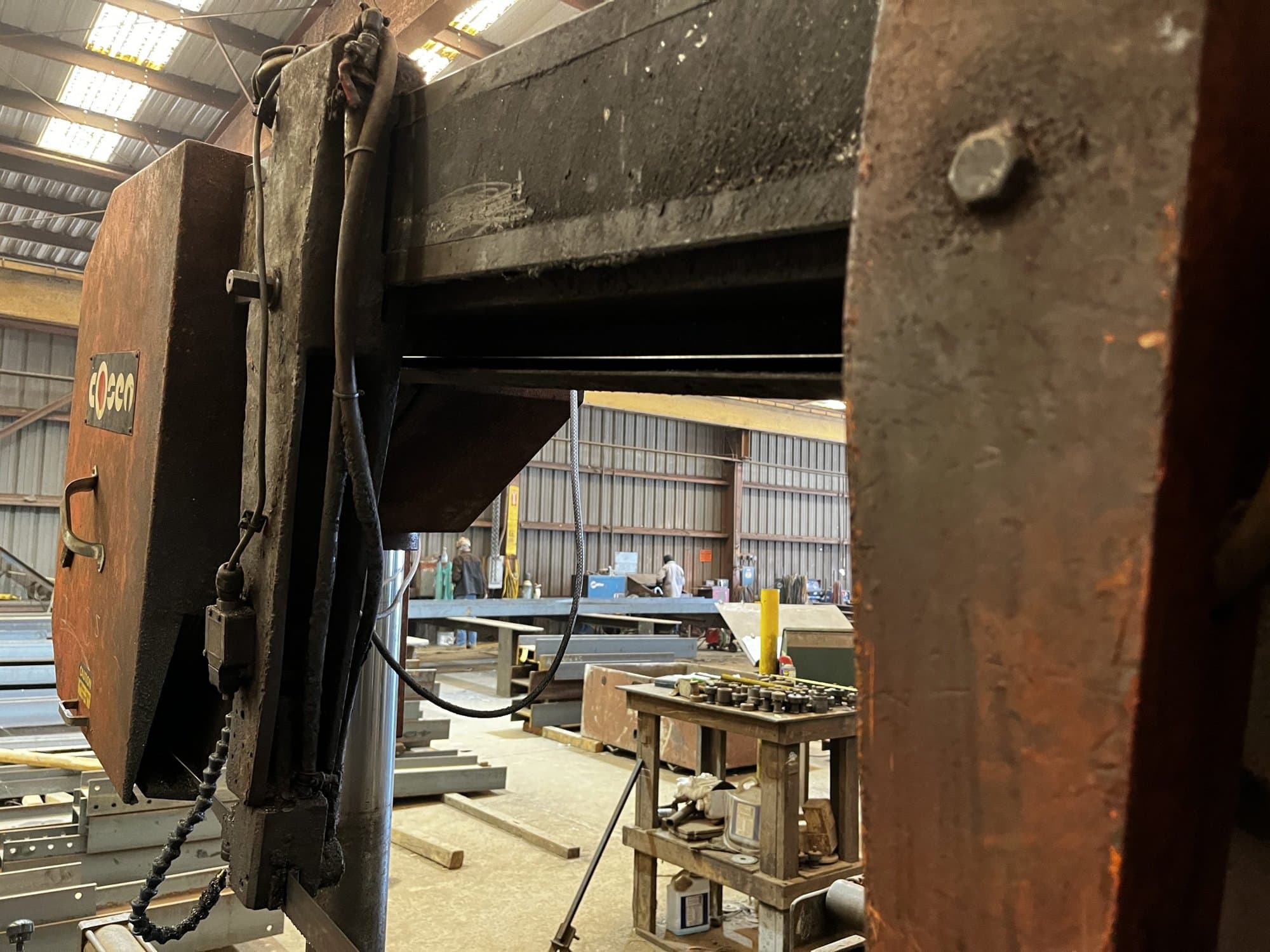 20" x 27.5" Cosen Horizontal Saw C-2028M, 2001 - Image 6
