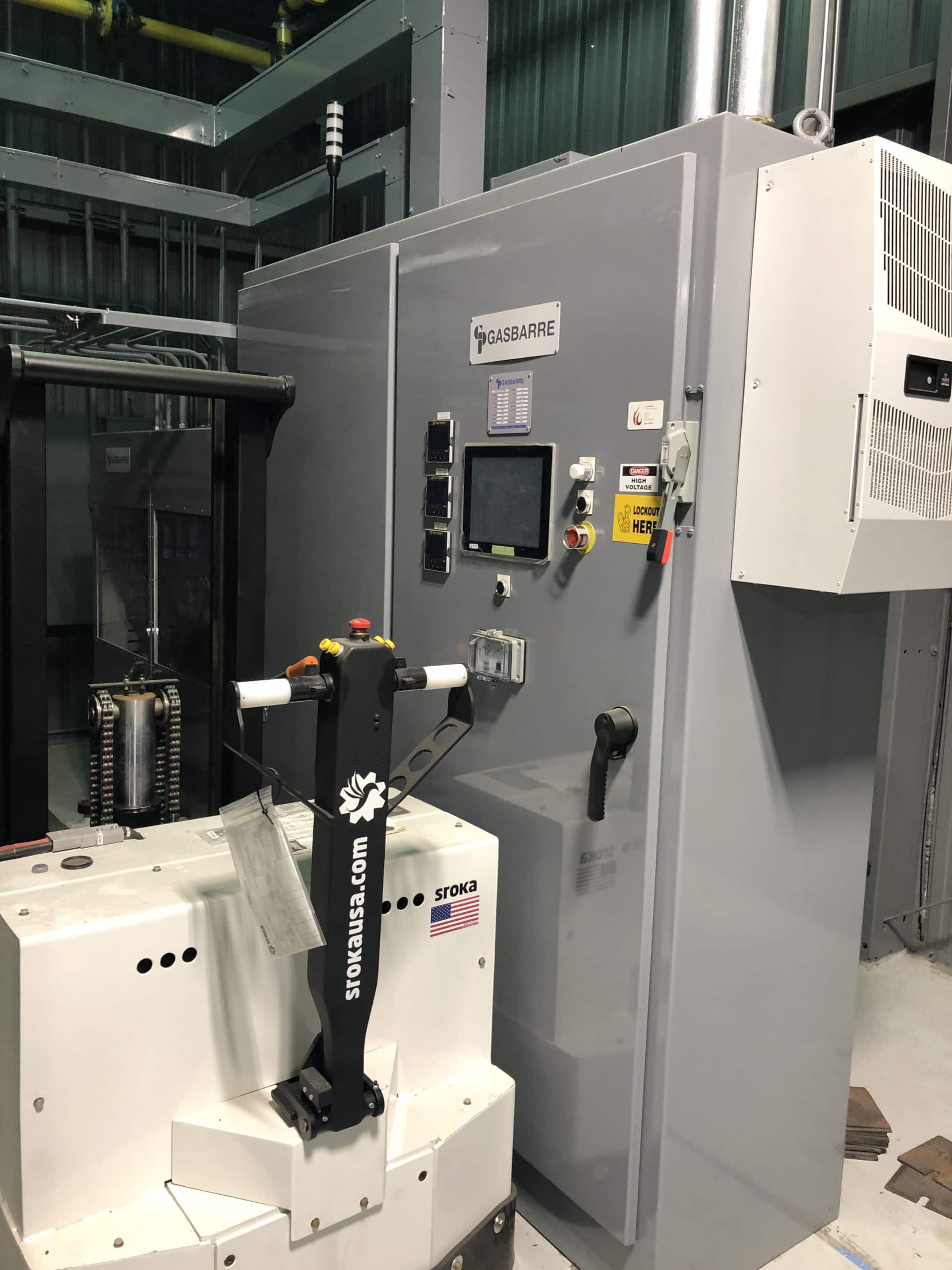 Gasbarre IFS48-72-40E Electric Nitriding Furnace, 2021 - Upgraded RA330 Retort, Loader, Only Fired Twice! - Image 5