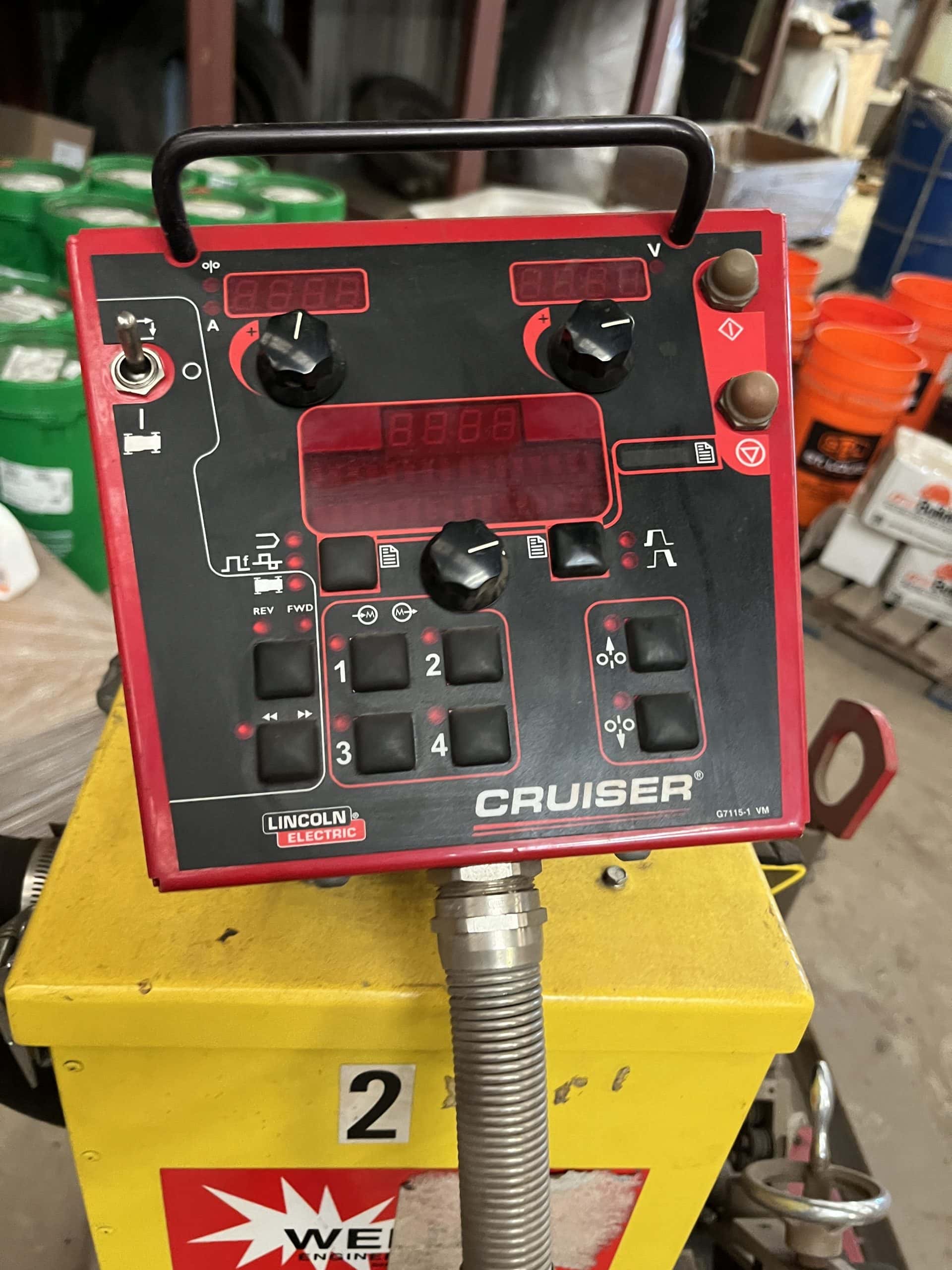 Lincoln Electric Powerwave AC/DC 1000 SD Submerged Arc Welder 2016, Cruiser Tractor K3048 and Materials - Image 8