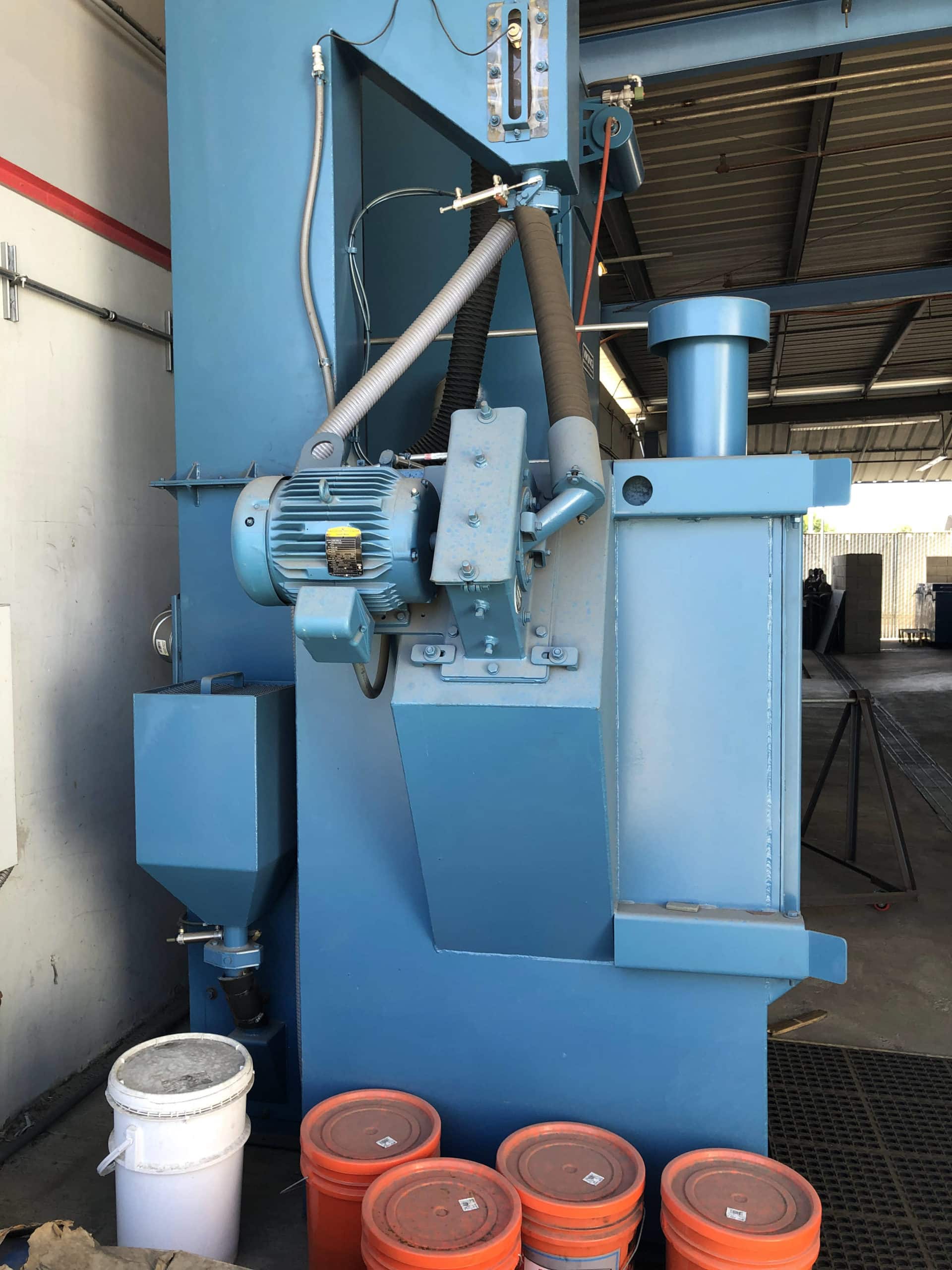 Viking 36T Airless Table Shot Blast, 2020 - Abrasive Trap & Hopper, Dust Collector, Spark Arrestor - Image 8