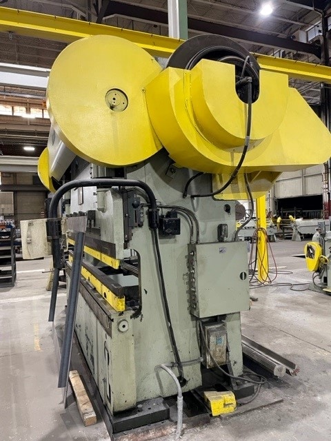 225 Ton x 12' Wisconsin Forcemaster 12FM225 Mechanical Press Brake - Automec Controller, Backgauge, Video Available - Image 7