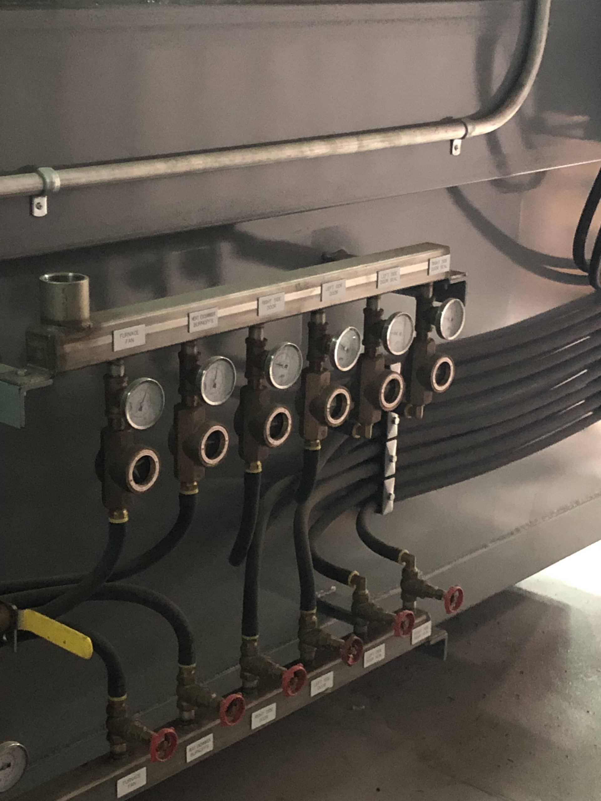 Gasbarre IFS48-72-40E Electric Nitriding Furnace, 2021 - Upgraded RA330 Retort, Loader, Only Fired Twice! - Image 7