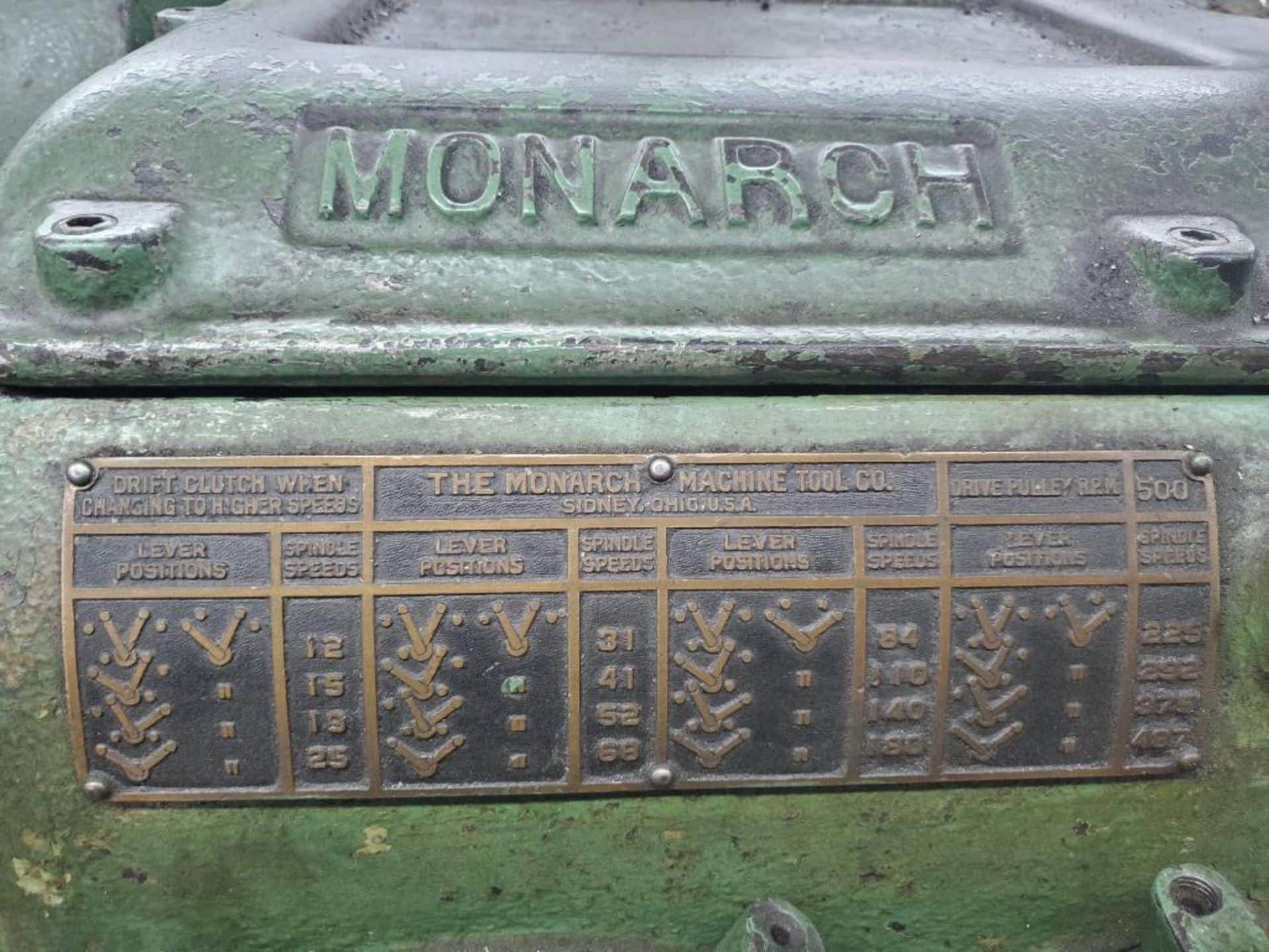 21" X 72" Monarch Model CBB Engine Lathe - Image 11