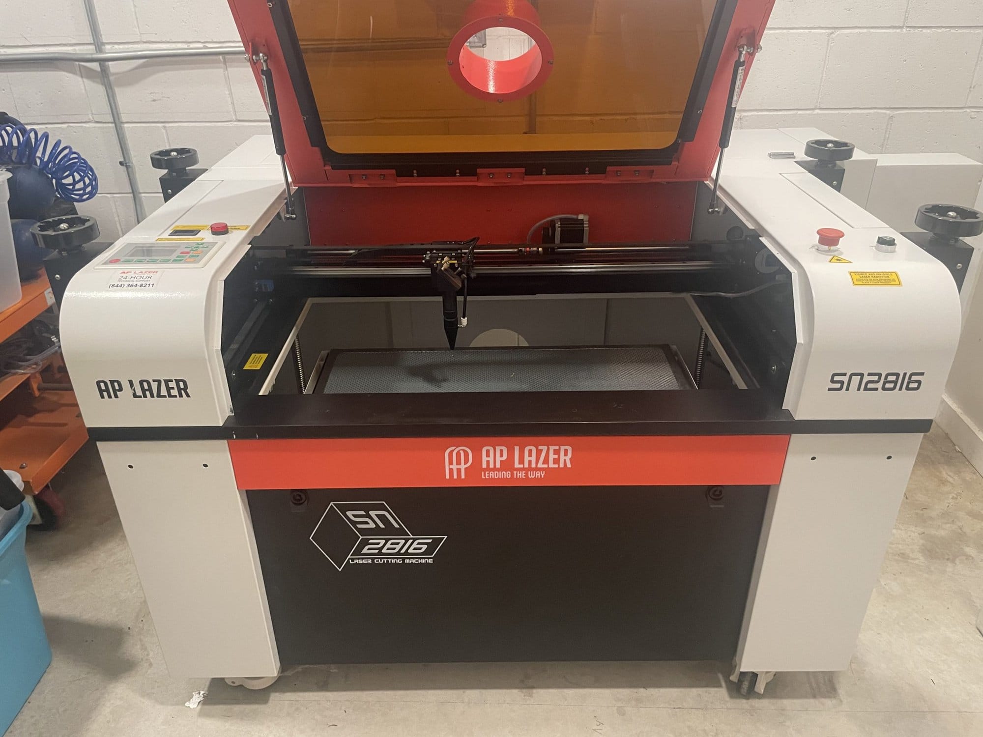28" X 16" AP SN2816 Laser Engraver, 2019 - Low Hours