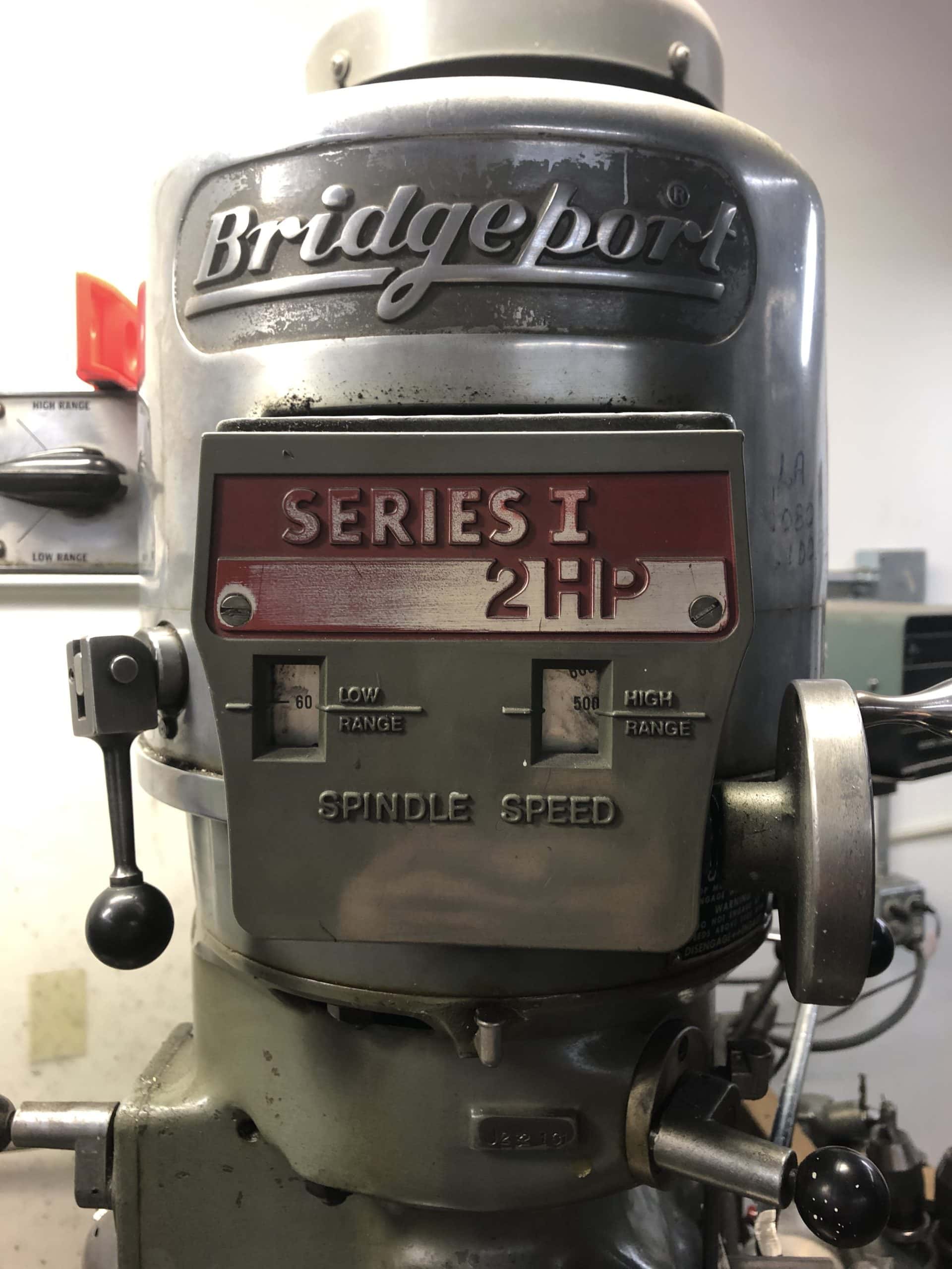 Bridgeport Series 1 Knee Mill- Digital Read Out - Image 2