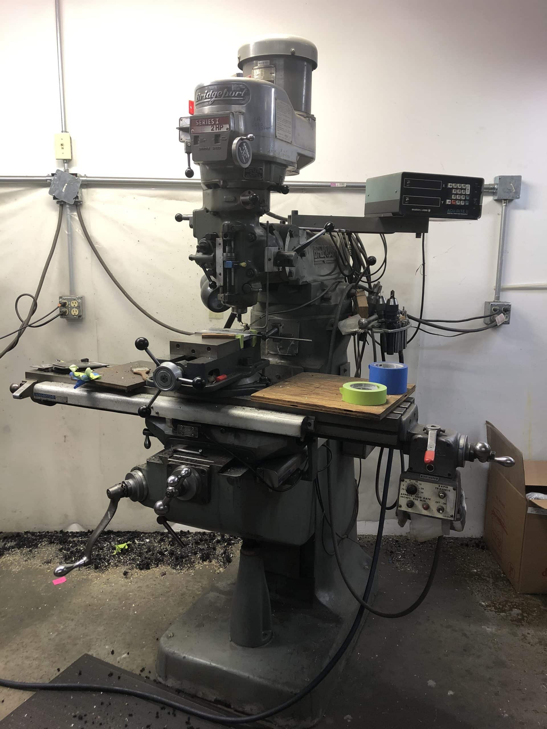 Bridgeport Series 1 Knee Mill- Digital Read Out - Image 3