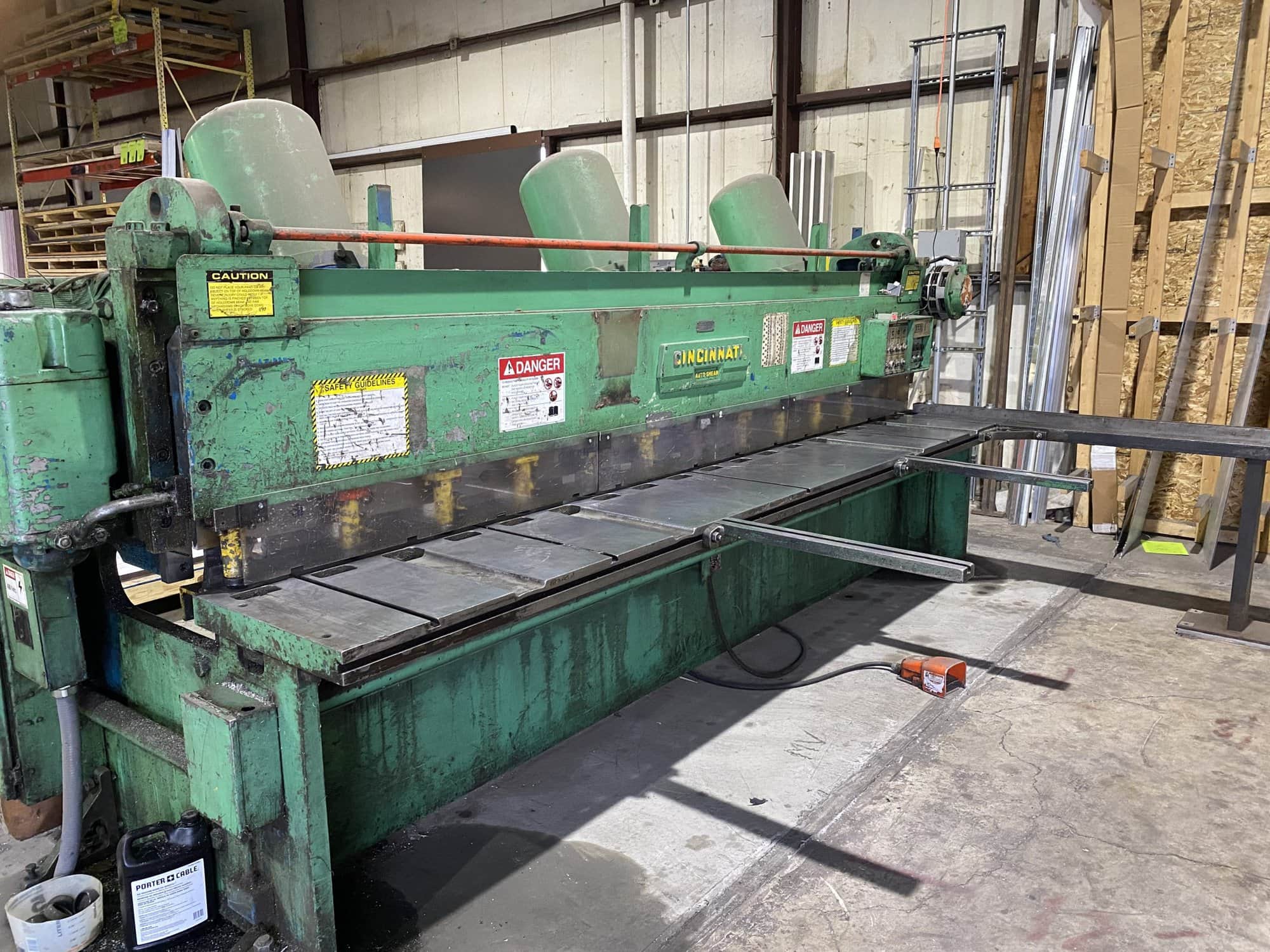 12' 3/16" Cincinnati 1412 Mechanical Autoshear, 1968 - Back Gauge, Available Immediately - Image 3