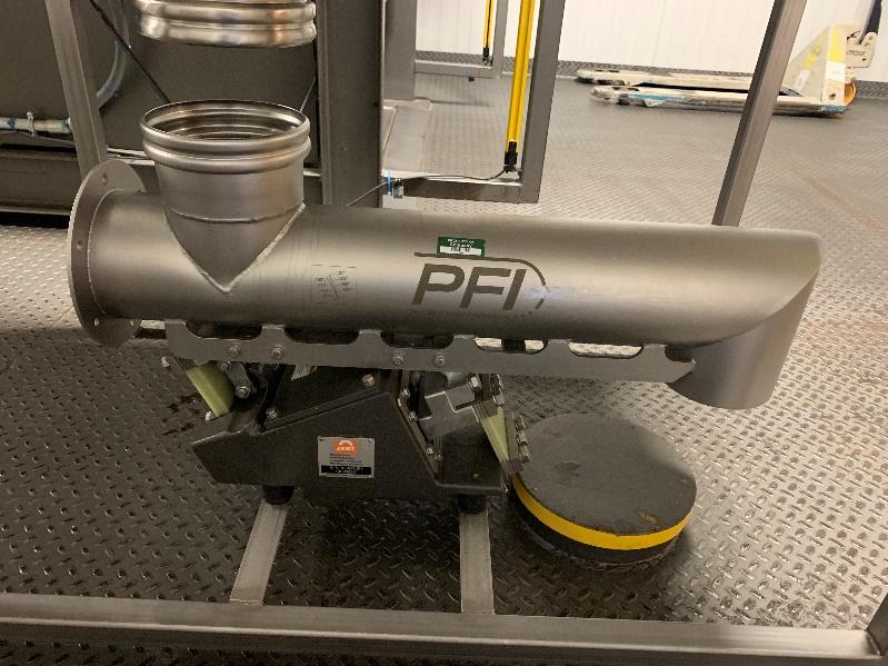 PFI EDF-0440 Vibratory Feeder and Stainless Steel Hopper, 2021 - Image 2