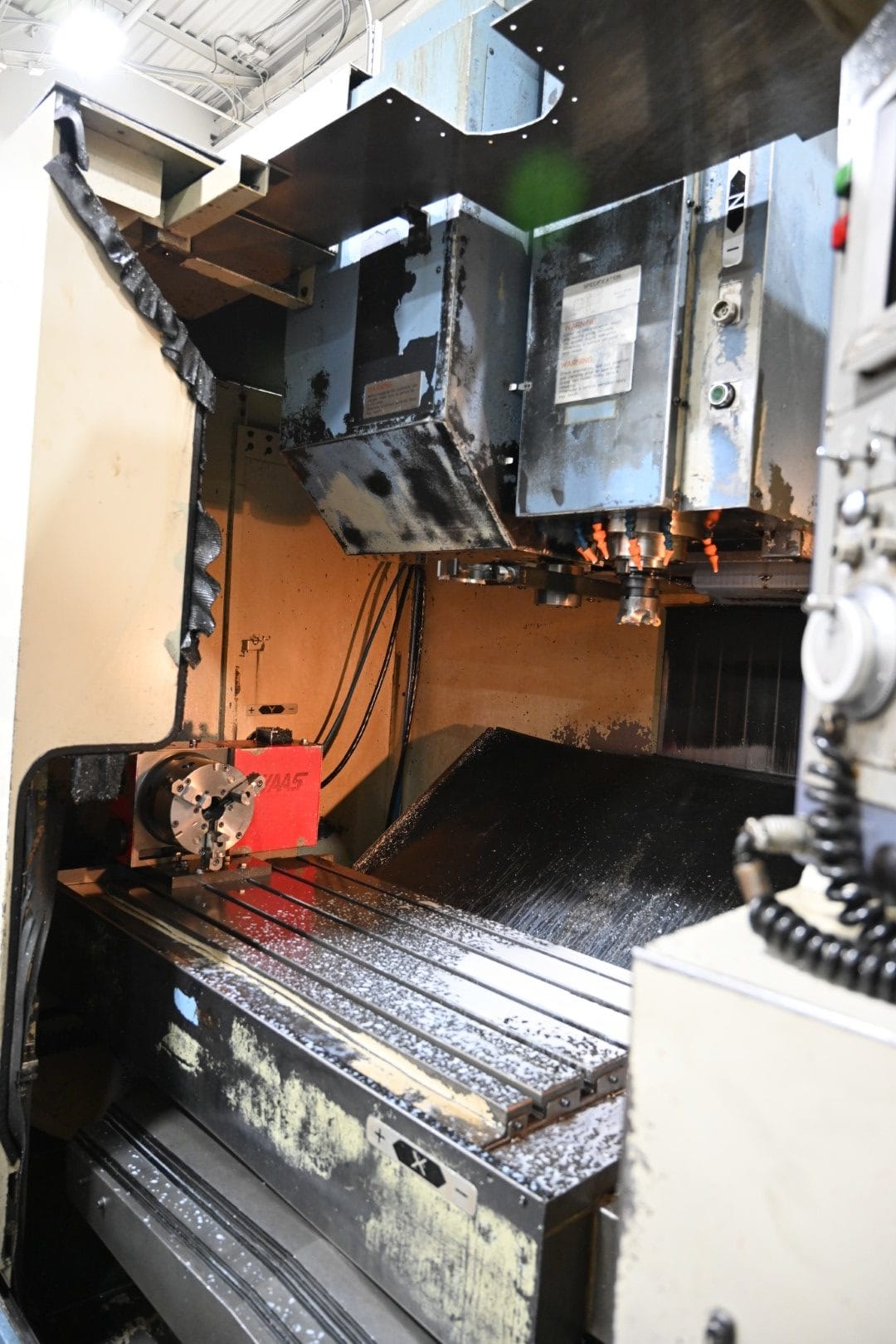 OKK PCV-55 CNC Vertical Machining Center, 1999 - 4th Axis Rotary Included - Image 3