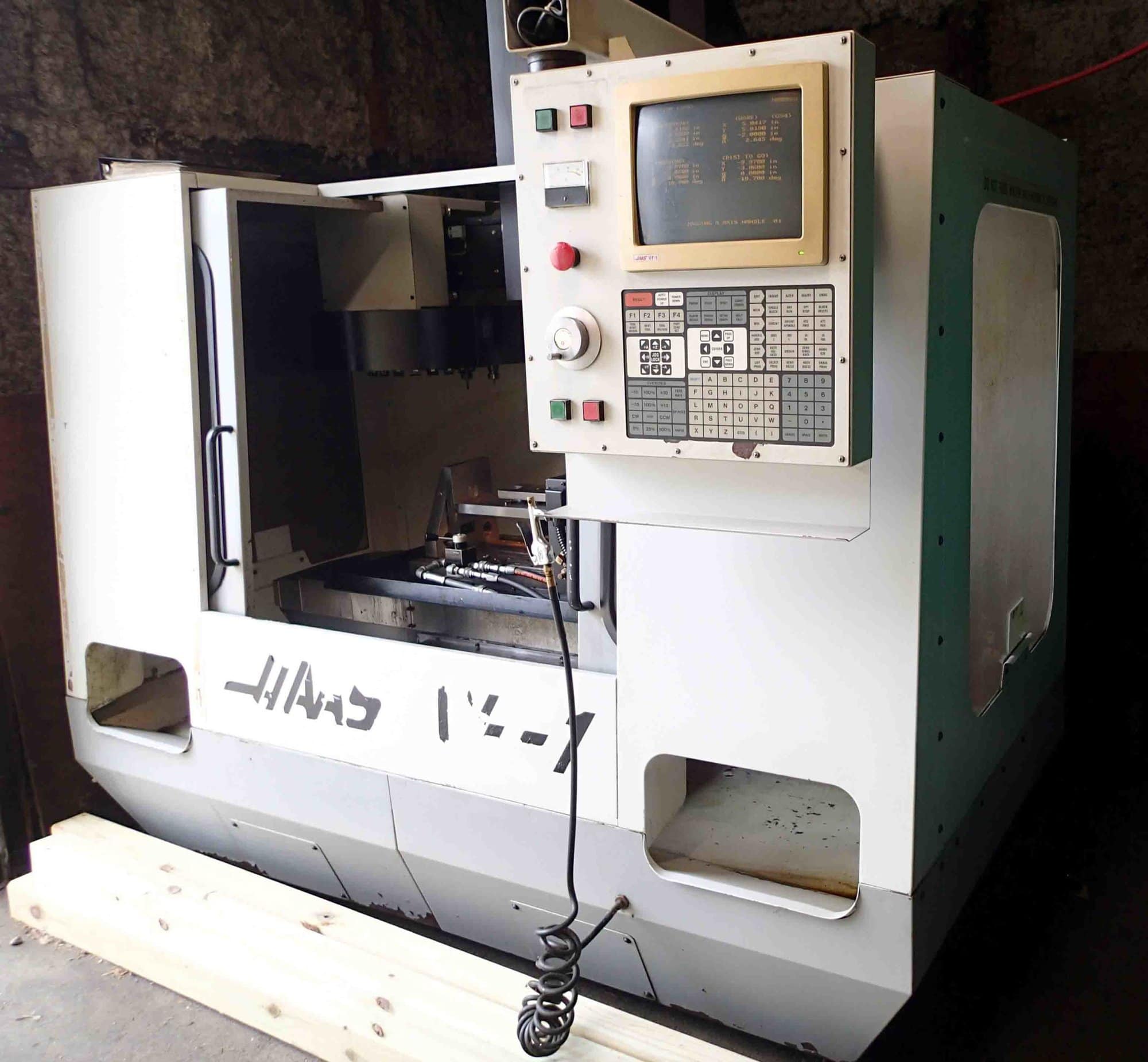Haas VF-1 VMC, 1993- HRT-9" Rotary Table, A-Axis Table, 20 ATC - Image 4