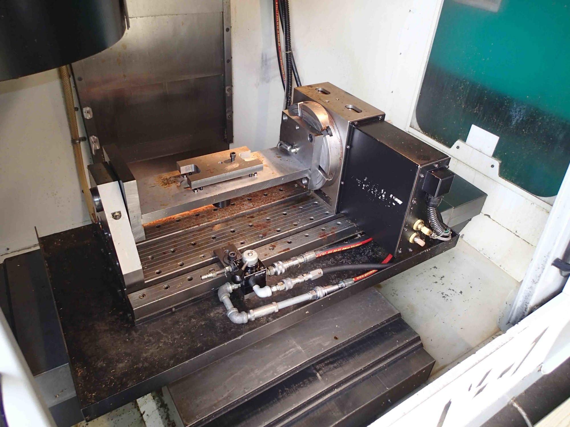 Haas VF-1 VMC, 1993- HRT-9" Rotary Table, A-Axis Table, 20 ATC - Image 12